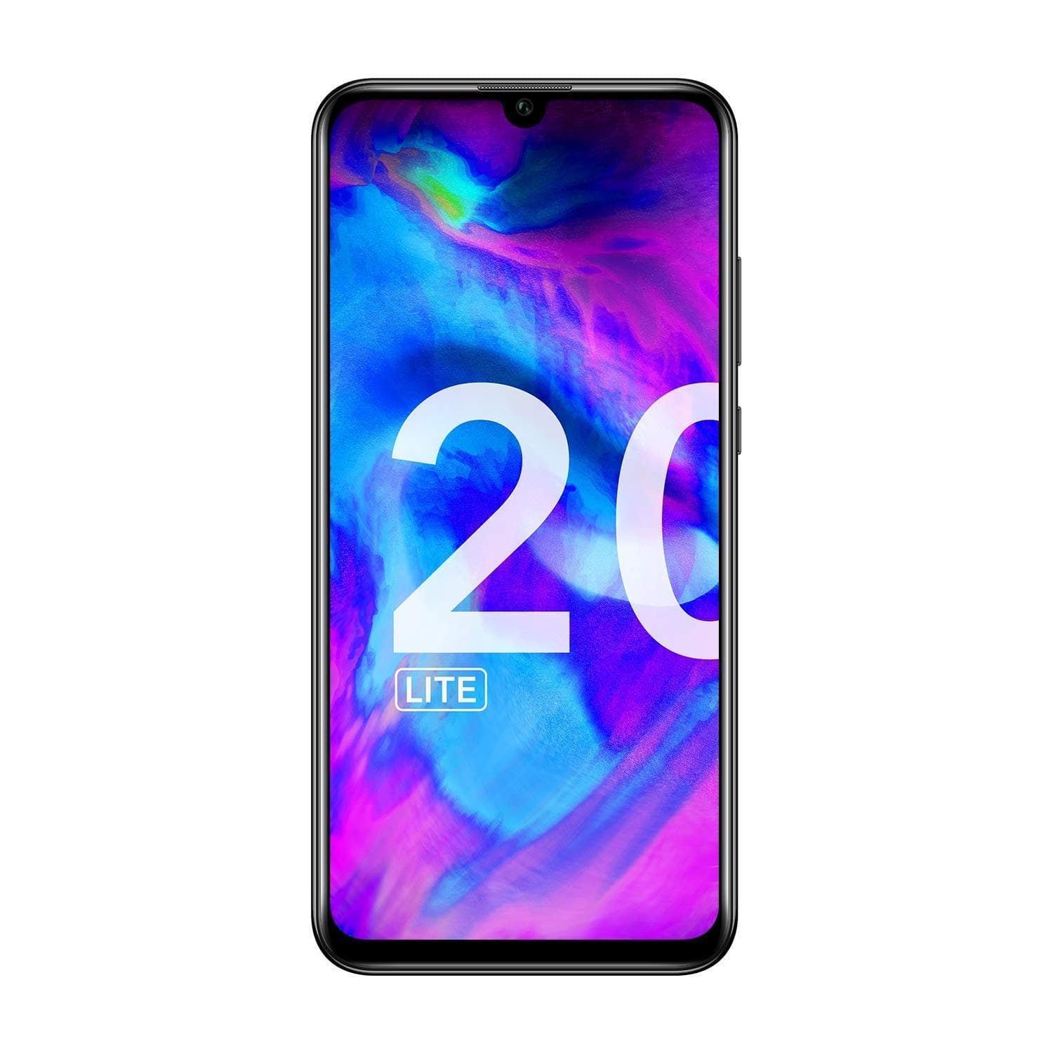 HONOR 20 Lite 4G/LTE Dual-SIM 128GB 4GB RAM (GSM Only, No CDMA) International Version - No Warranty (Magic Night Black)