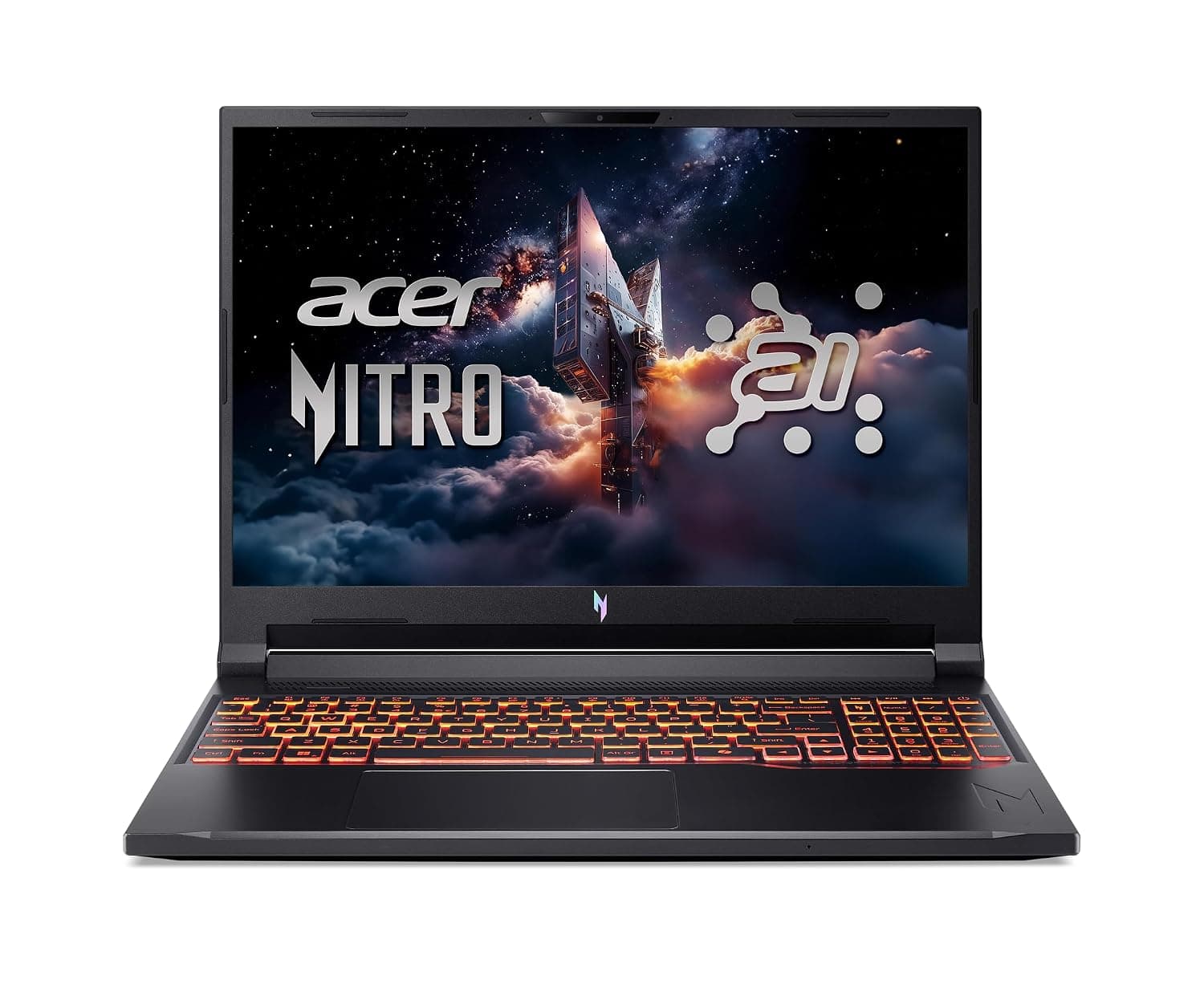 Acer Nitro V 16 AI Copilot+ PC Gaming Laptop | AMD Ryzen AI 5 340 Processor | NVIDIA GeForce RTX 5060 Laptop GPU | 16" WUXGA IPS 180Hz Display | 16GB DDR5 | 512GB Gen 4 SSD | Wi-Fi 6E | ANV16-61-R2QY