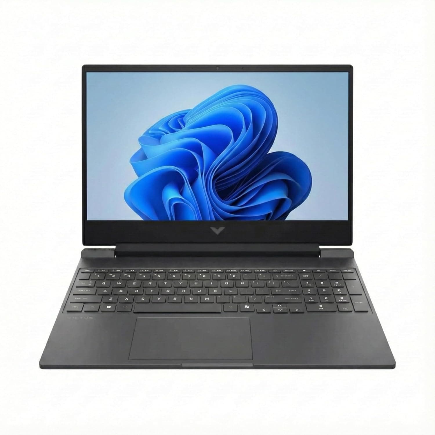 لابتوب ألعاب إتش بي فيكتوس 15، شاشة 15.6 بوصة FHD 144Hz، انفيديا RTX 4050 6GB، معالج AMD رايزن 7 7445HS، RAM DDR5 16GB، SSD 512GB، معالج سداسي النواة، وكيبورد مضيء، ومنفذ إيثرنت