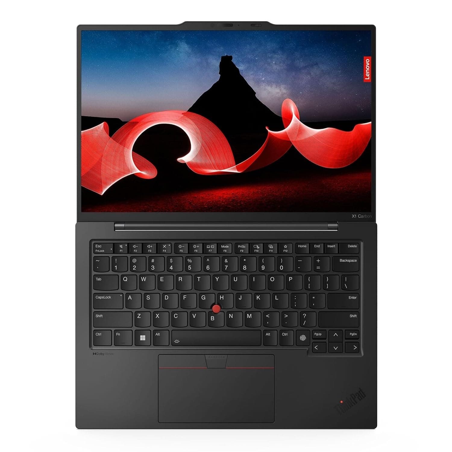Lenovo Gen 12 ThinkPad X1 Carbon Laptop Intel Ultra 7 165U vPro Processor, 32GB 6400MHz RAM, 1TB Gen4 SSD, 14" WUXGA Touchscreen, 5G and 4G WWAN Mobile Broadband, Win 11 Pro