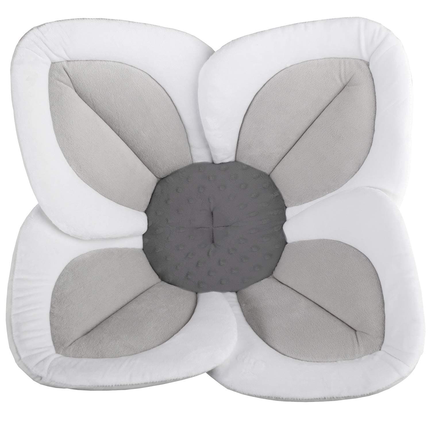 Arabest Baby Bath Pad, Comfort Flower Bathtub Mat, Baby Tubs for Newborn Infants Toddler, Baby Sink Bathtub, The Original Washer-Safe Flower Seat for Newborns (Grey)