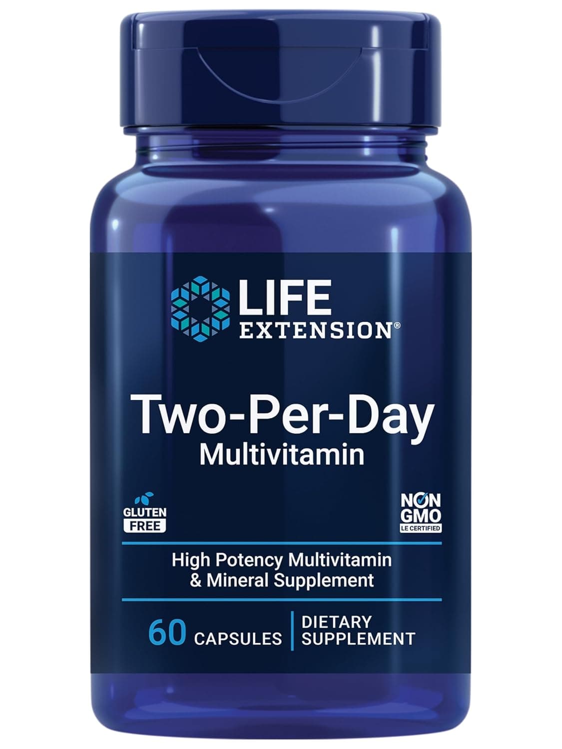 Life Extension 2-Per-Day Capsule, 60 Capsules