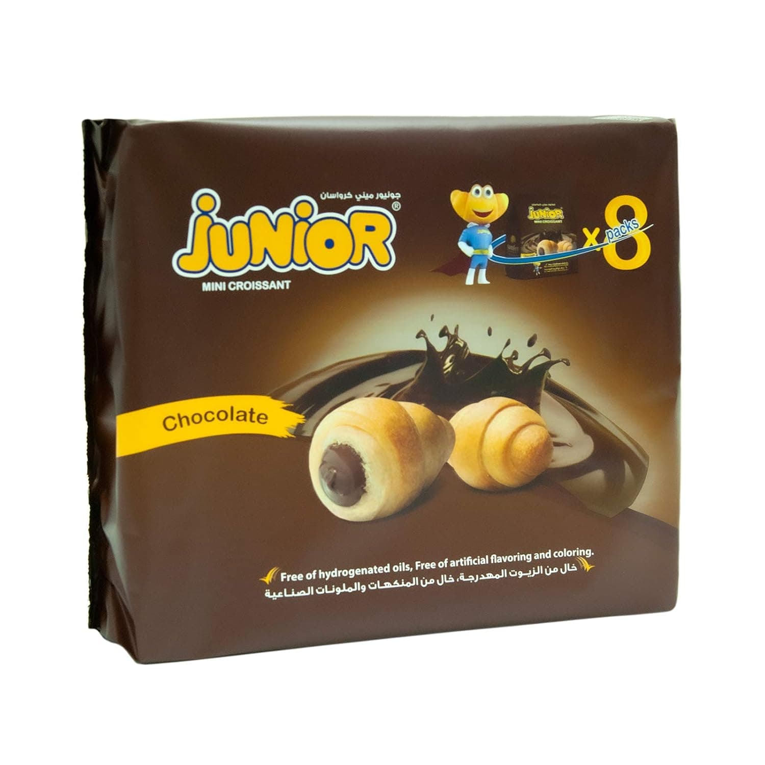 Junior Mini Croissant Chocolate, 8 X 32G - Pack Of 1