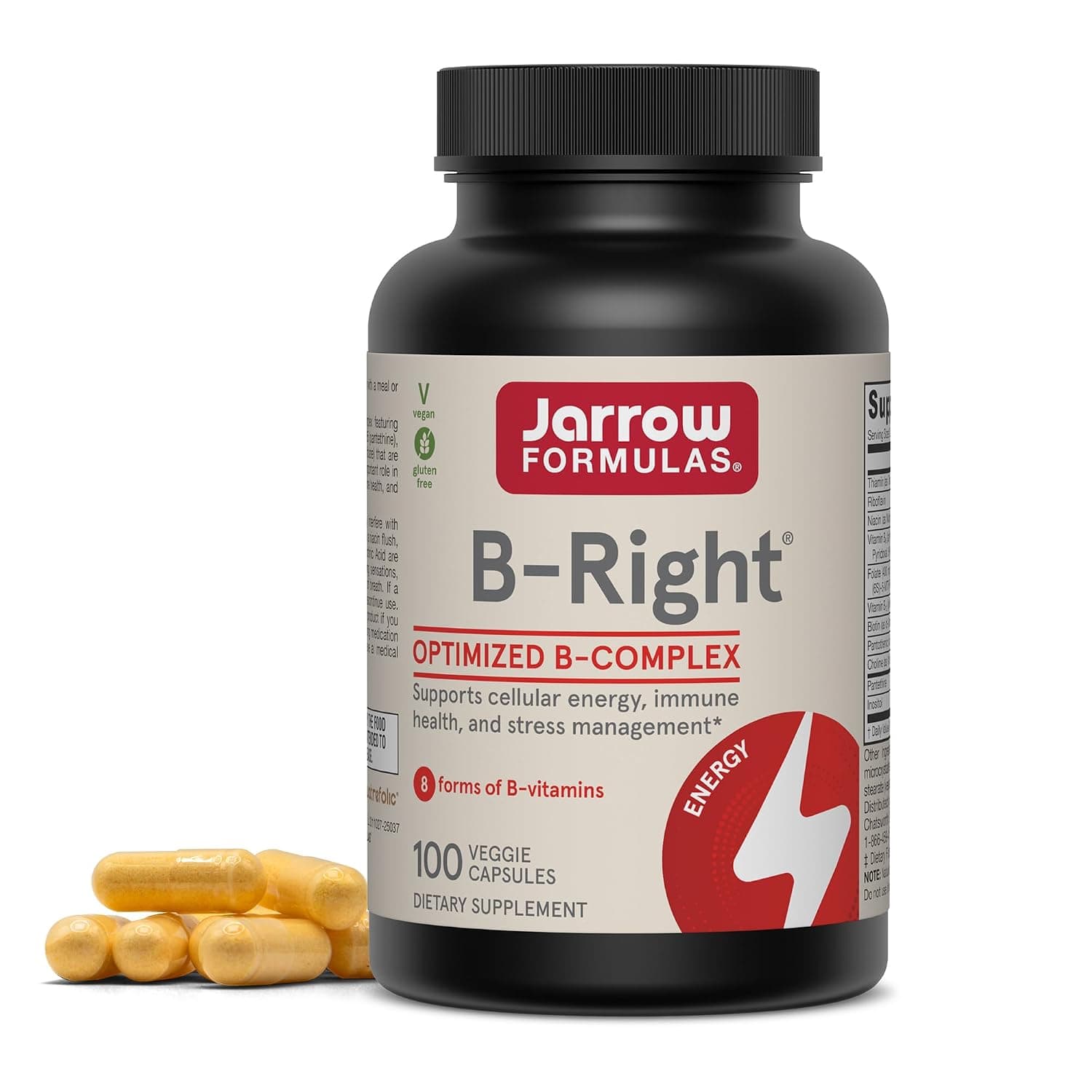 Jarrow Formulas B-Right 100 Veggie Caps