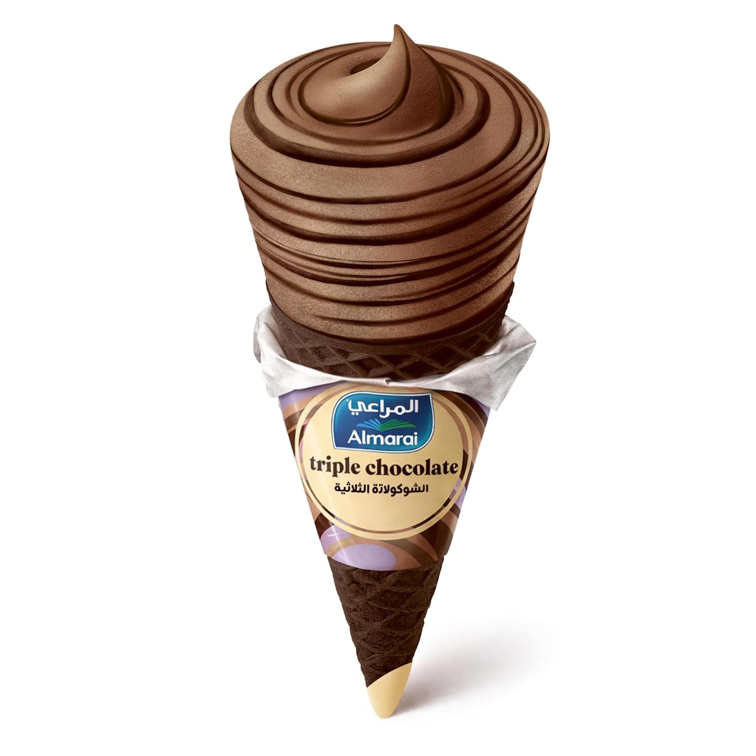 Almarai Triple Chocolate Ice Cream Cone 120 ml