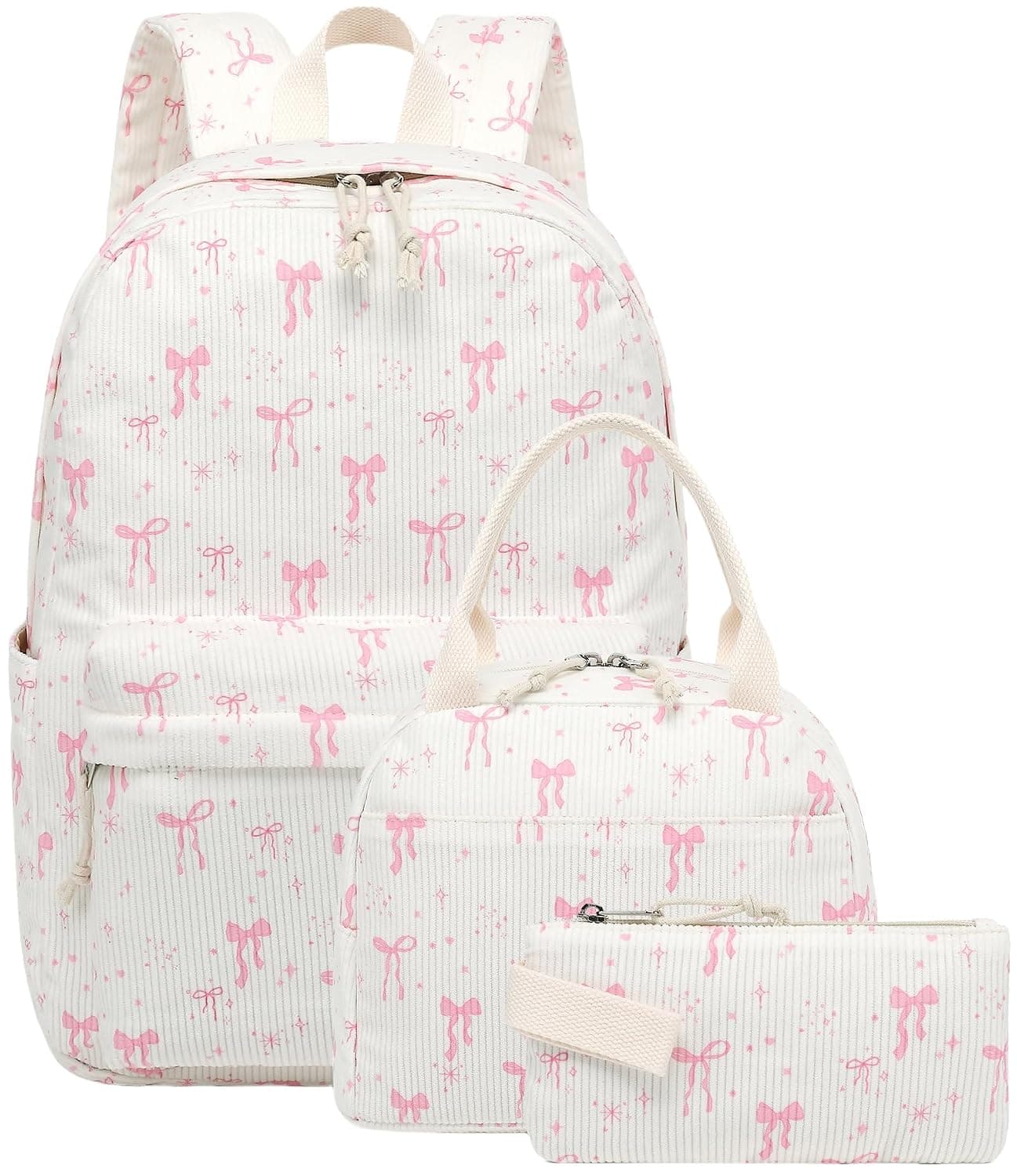 School Backpacks for Boys Girls Bookbag Teens Backpack Set Tote Shoulder Bag and Pencil Case