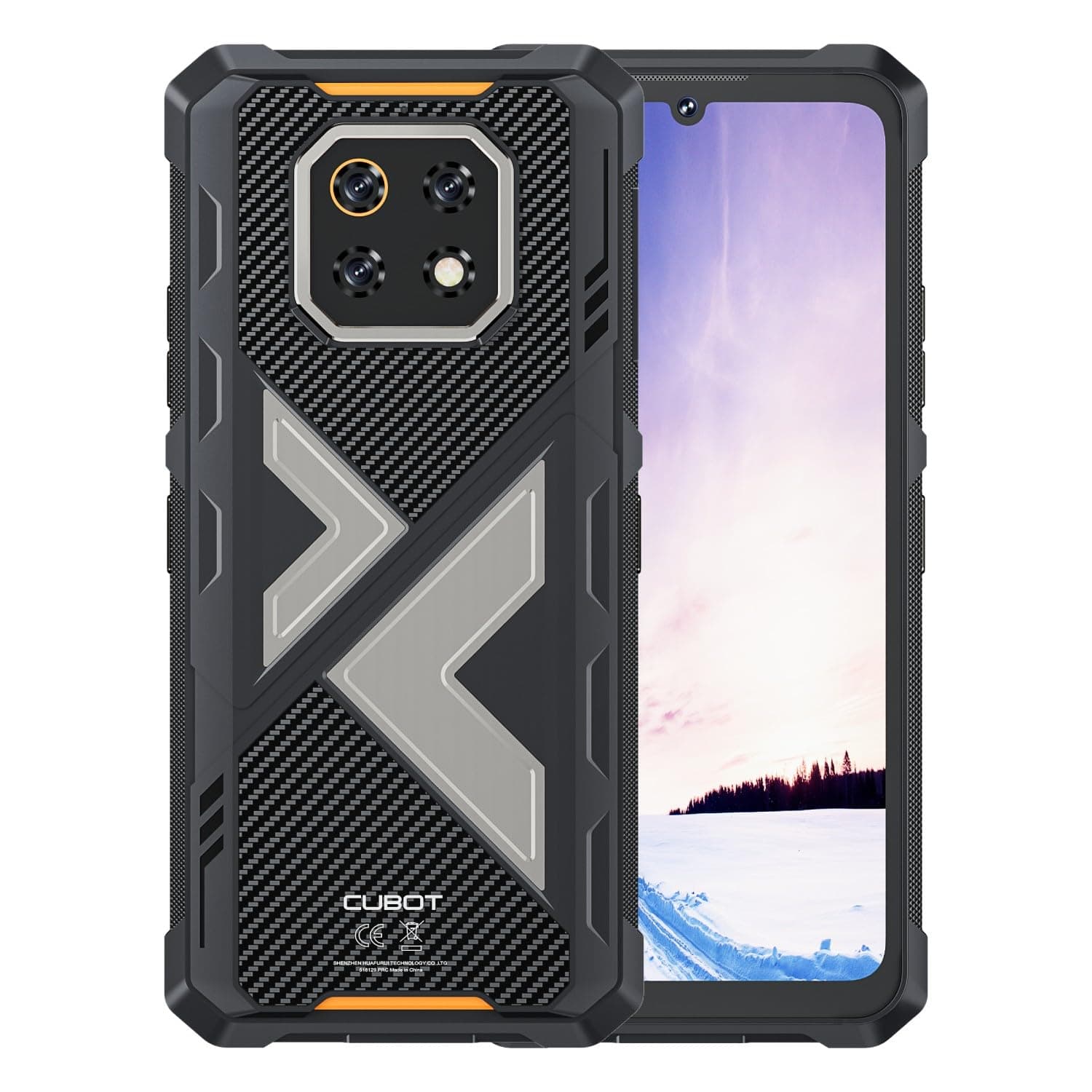 KingKong ES 3 Rugged Smartphone | 6.74" 90Hz HD+ Display Smart Phone| 16GB RAM (6+10GB Expansion) + 256GB ROM | 48+16MP Camera | 10200mAh Battery | Android 15 Mobile | NFC | Waterproof -Black