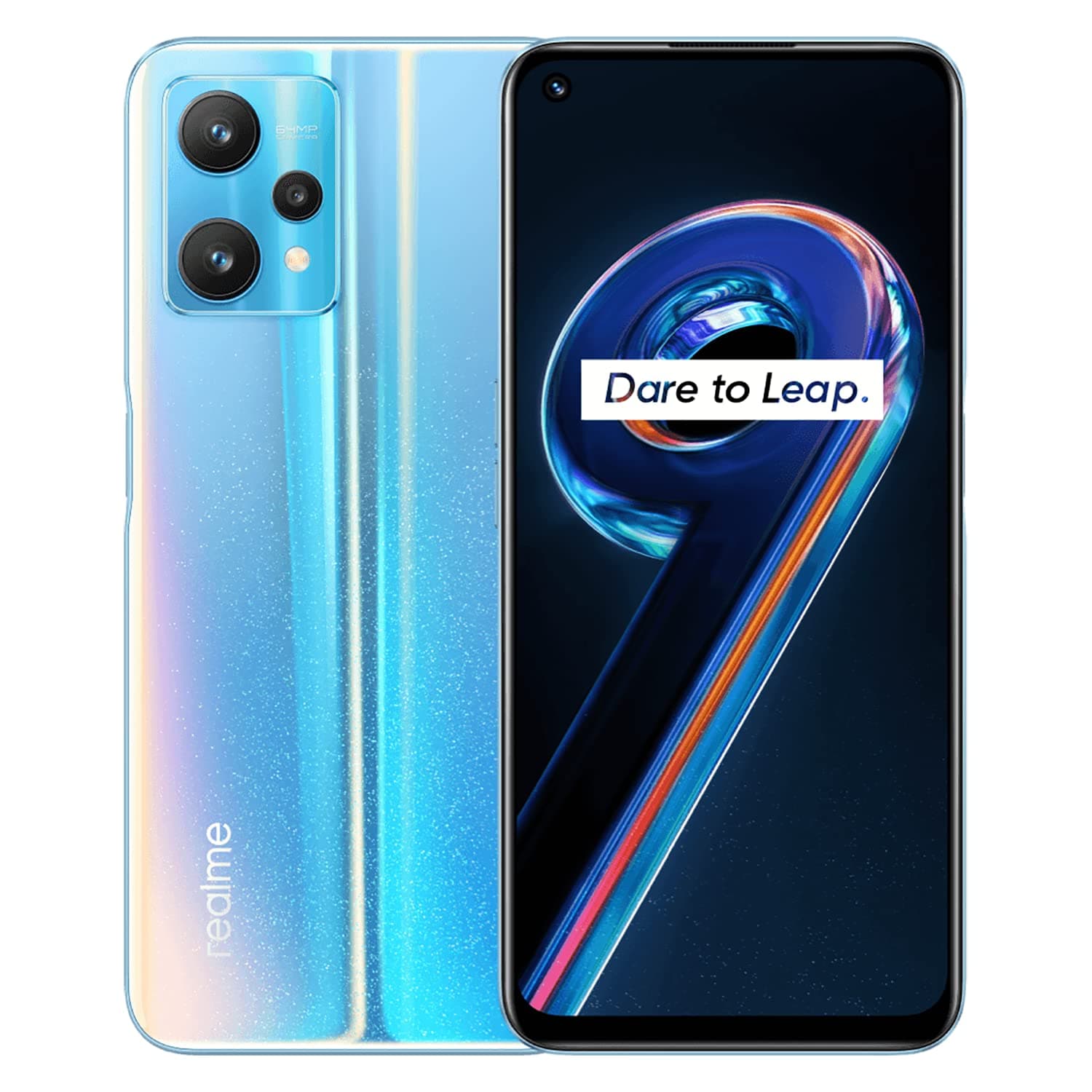Realme 9 Pro Dual-SIM 128GB ROM + 8GB RAM (GSM only | No CDMA) Factory Unlocked 5G SmartPhone (Sunrise Blue) - International Version