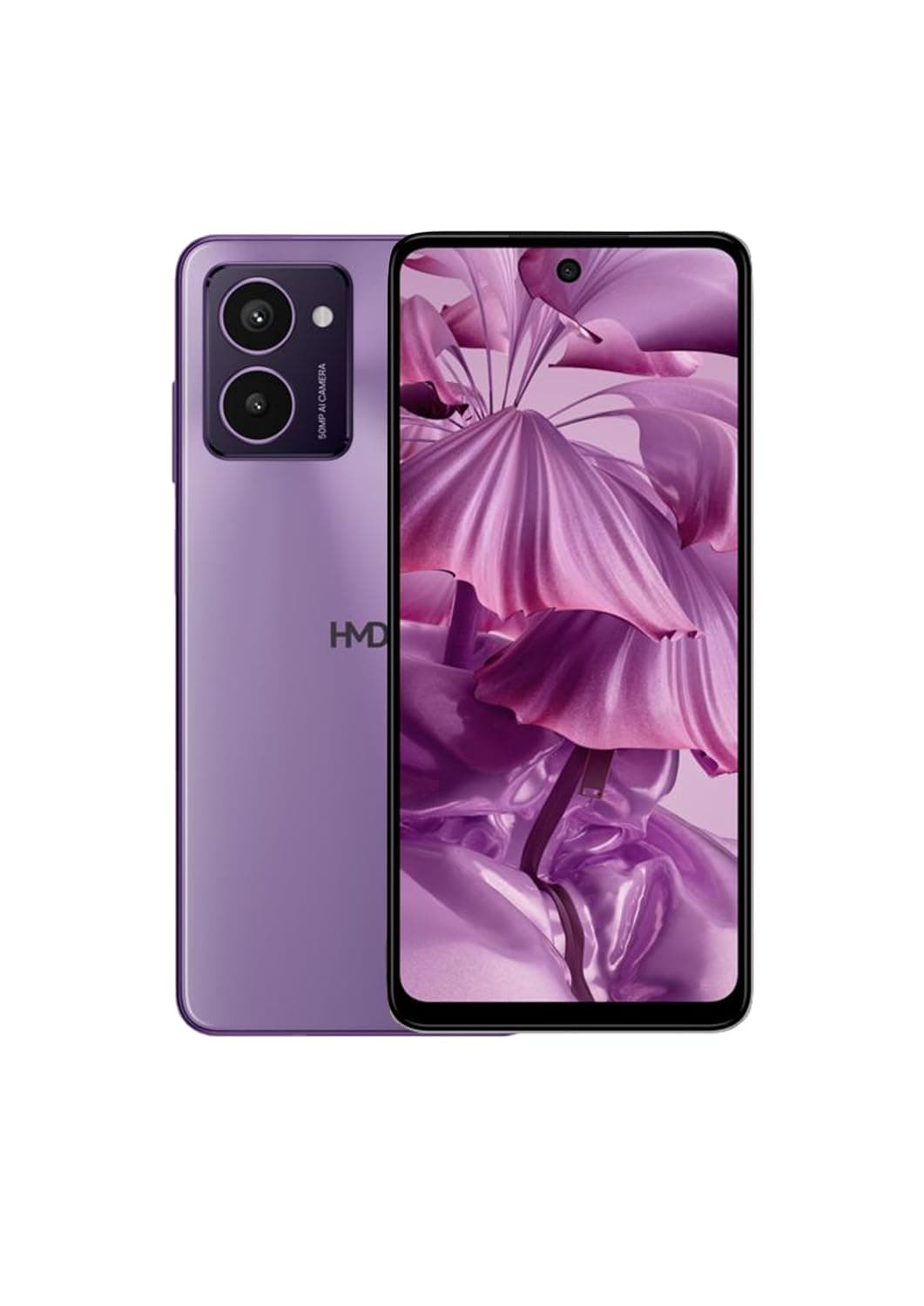 HMD Pulse Pro | 4G | 6.56” HD+ Smartphone | Android 14 | 50MP Dual camera | 50MP selfie camera | 8GB/256GB Storage | up to 59 hours battery | OZO audio | Easy Repairability | Dual SIM | Lavender