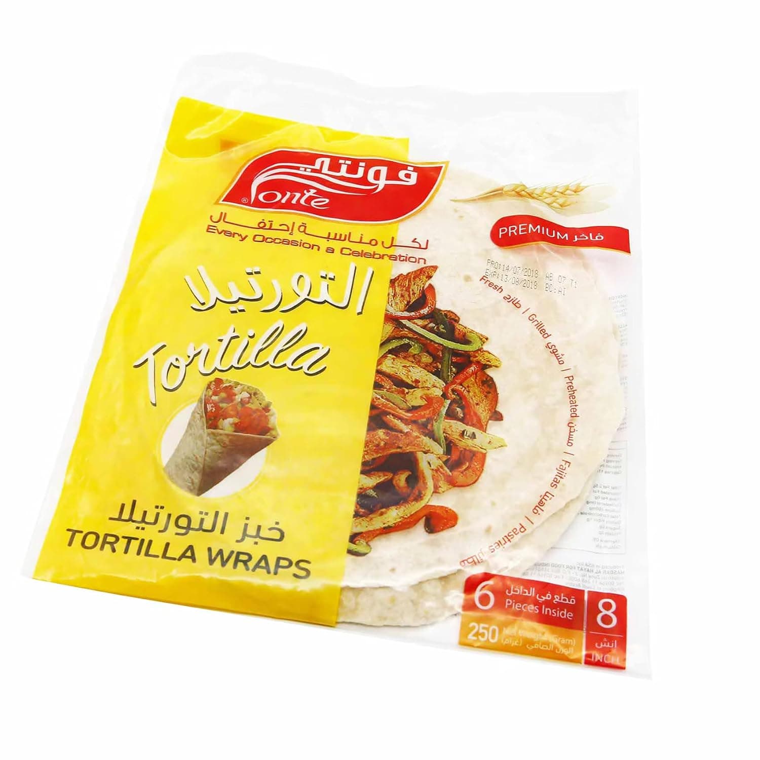 Fonte Tortilla Warp Bread 250 g