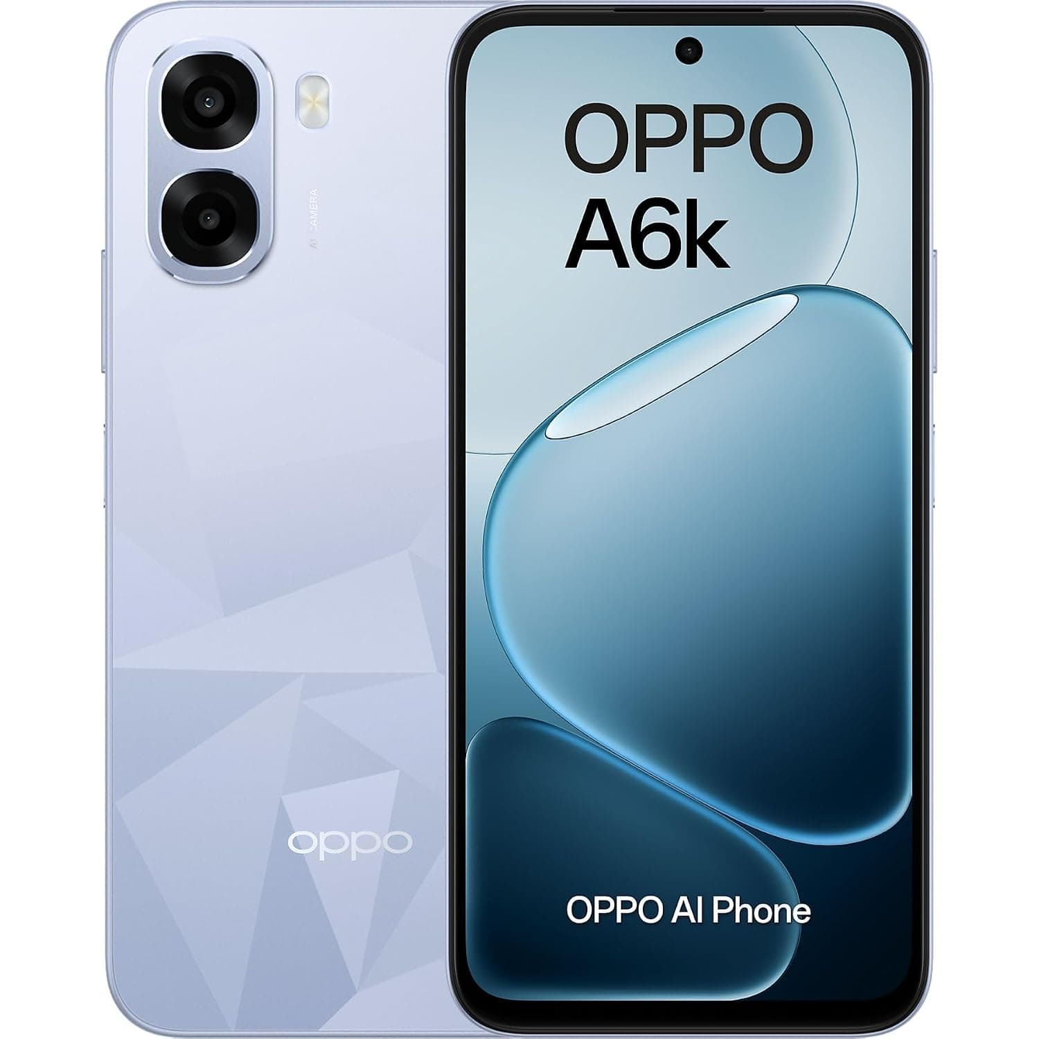 Oppo A6k Dual-SIM 256GB ROM + 4GB RAM (GSM Only | No CDMA) Factory Unlocked 4G/LTE Smartphone (Crystal Blue) - International Version