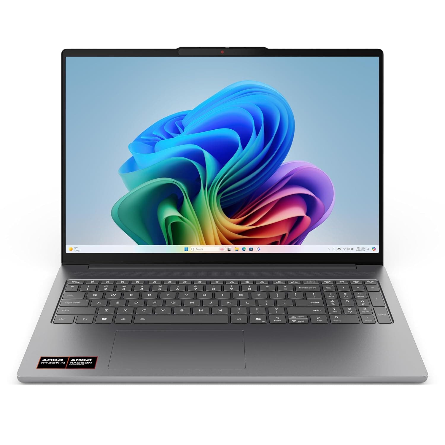 Lenovo IdeaPad Slim 5a - 2026-16" IPS WUXGA Display - 16GB Memory - 512GB Storage - AMD Ryzen AI 7 445 - Luna Grey