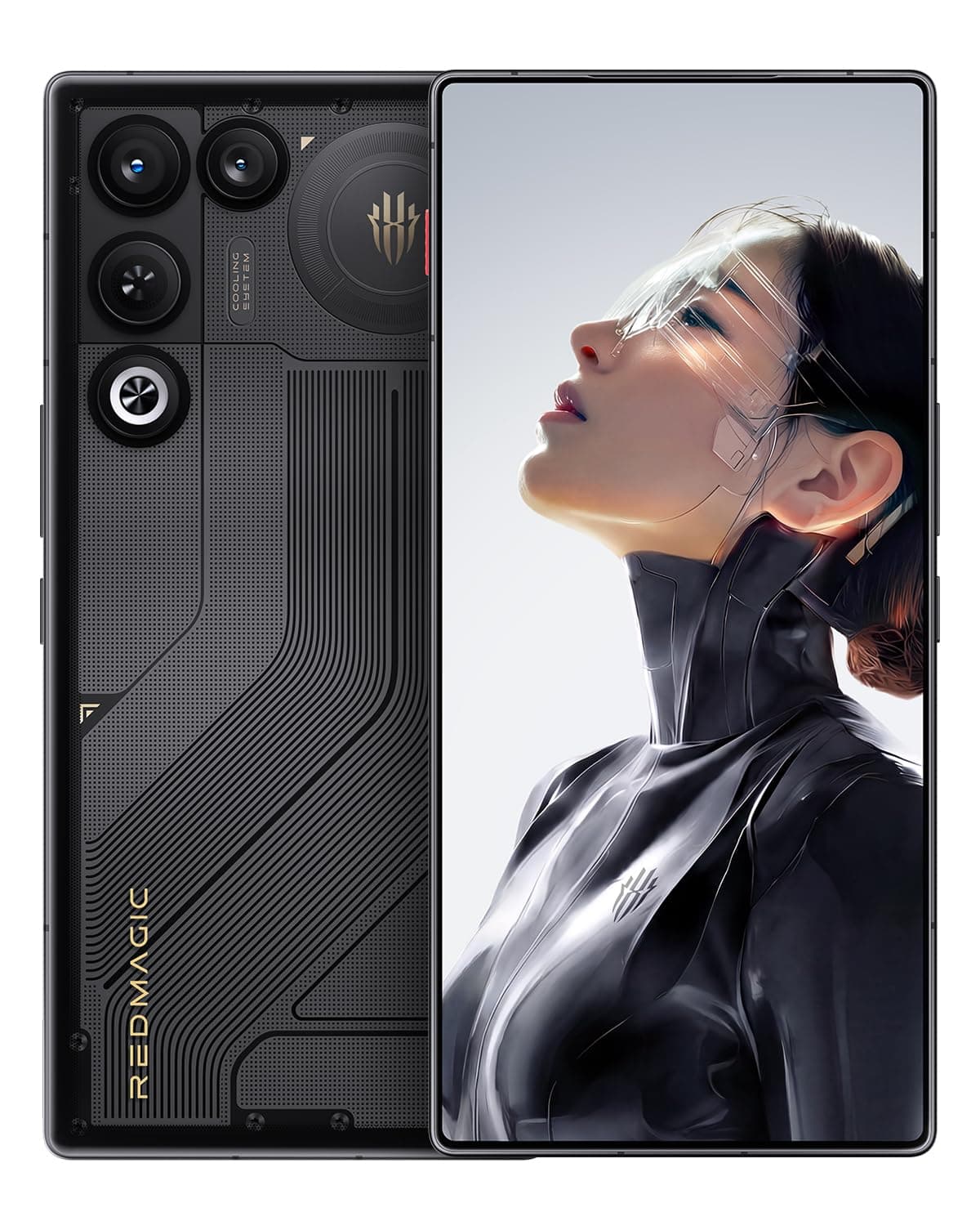 REDMAGIC 11 Air 144Hz Gaming Phone, 5G Android Smartphone, 16GB RAM+512GB ROM, Snapdragon 8 Elite, 6.85" OLED Full Screen, FHD+, 50MP Camera, Dual-Sim, Unlocked Mobile Phone Black