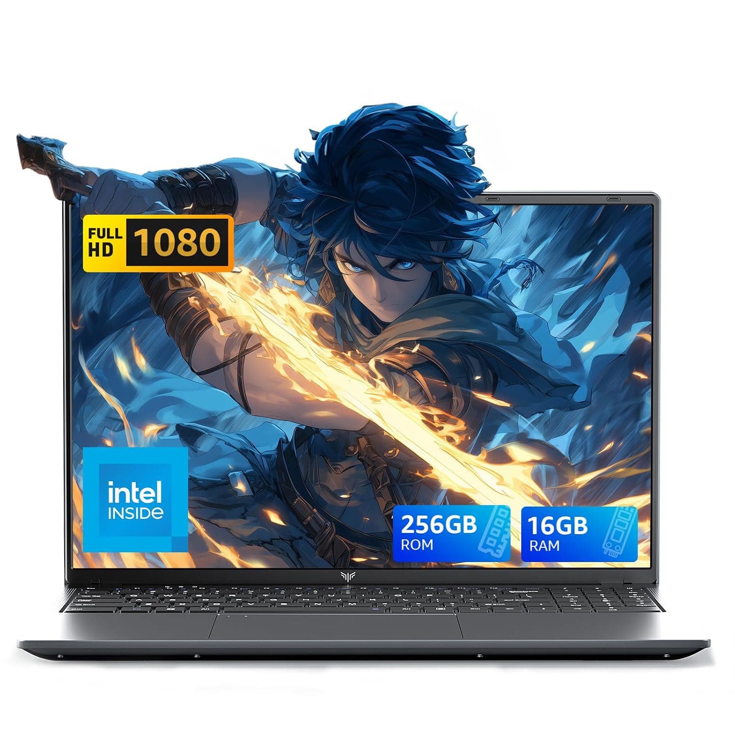 ACEMAGIC 15.6" Laptop (New), Quad-Core N95 Processor (Up to 3.4GHz), 16GB DDR4 RAM 256GB SSD, Windows 11 Pro Laptop Computers