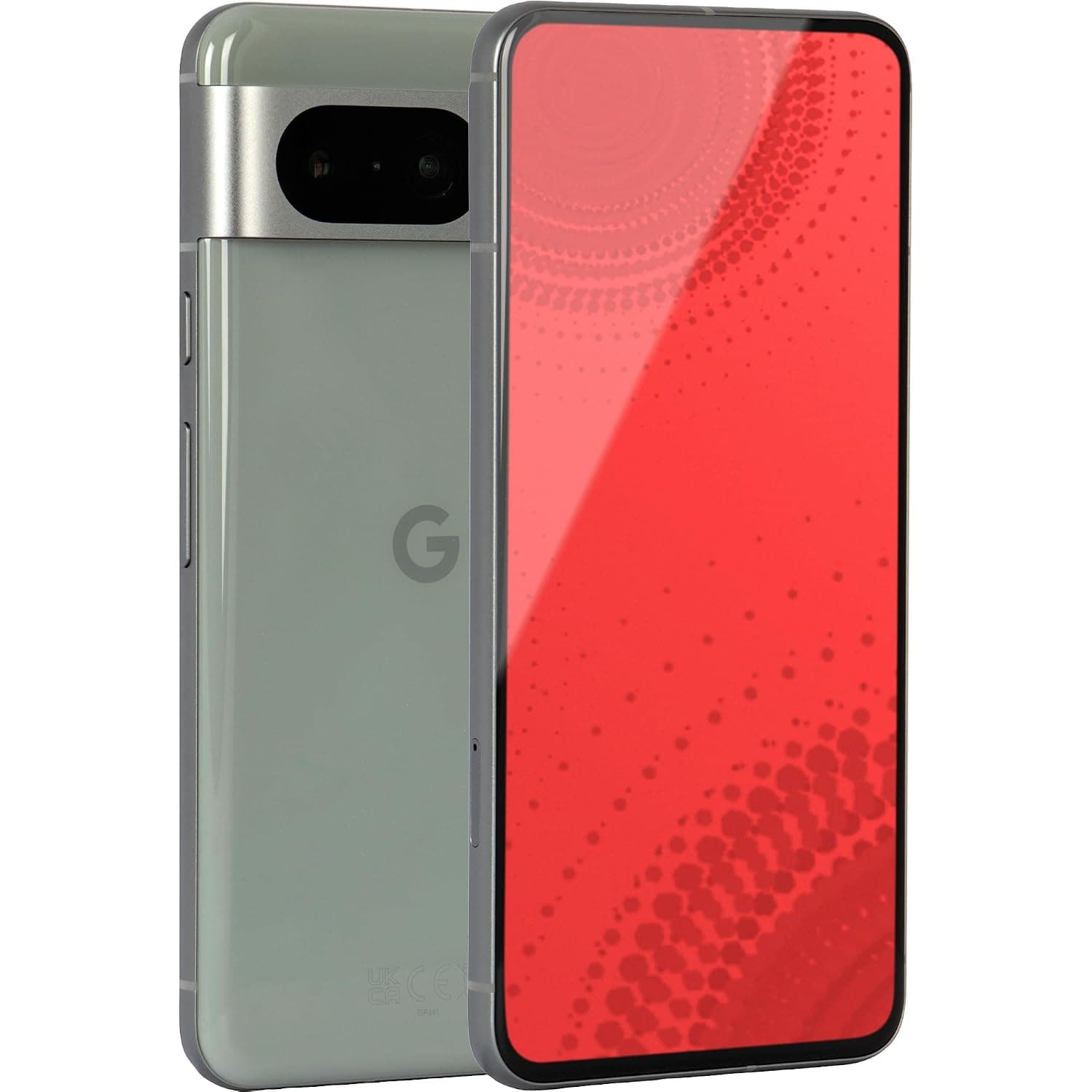 Google Pixel 8 5G | Unlocked Dual SIM (nano-SIM, eSIM) | 6.2-inch Android Smartphone (256GB + 8GB RAM, Hazel)