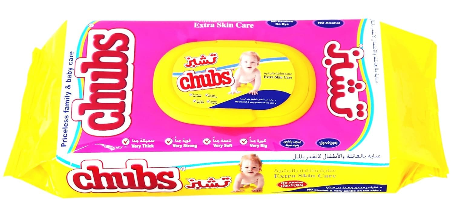 Chubs Baby Extra Skincare 40 Wipes