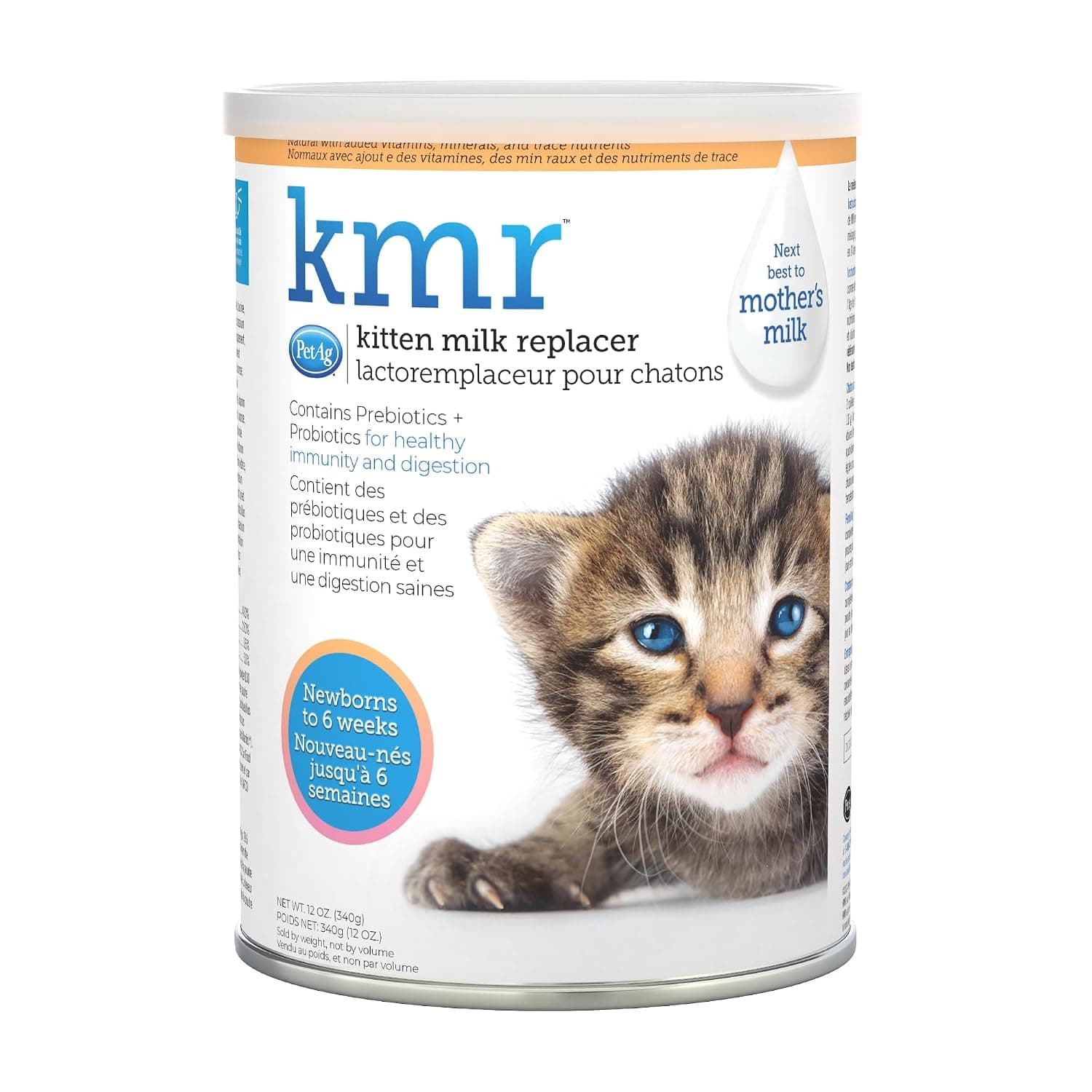 Petag Kmr Instant Powder Kitten 340G, Off-White, 99511