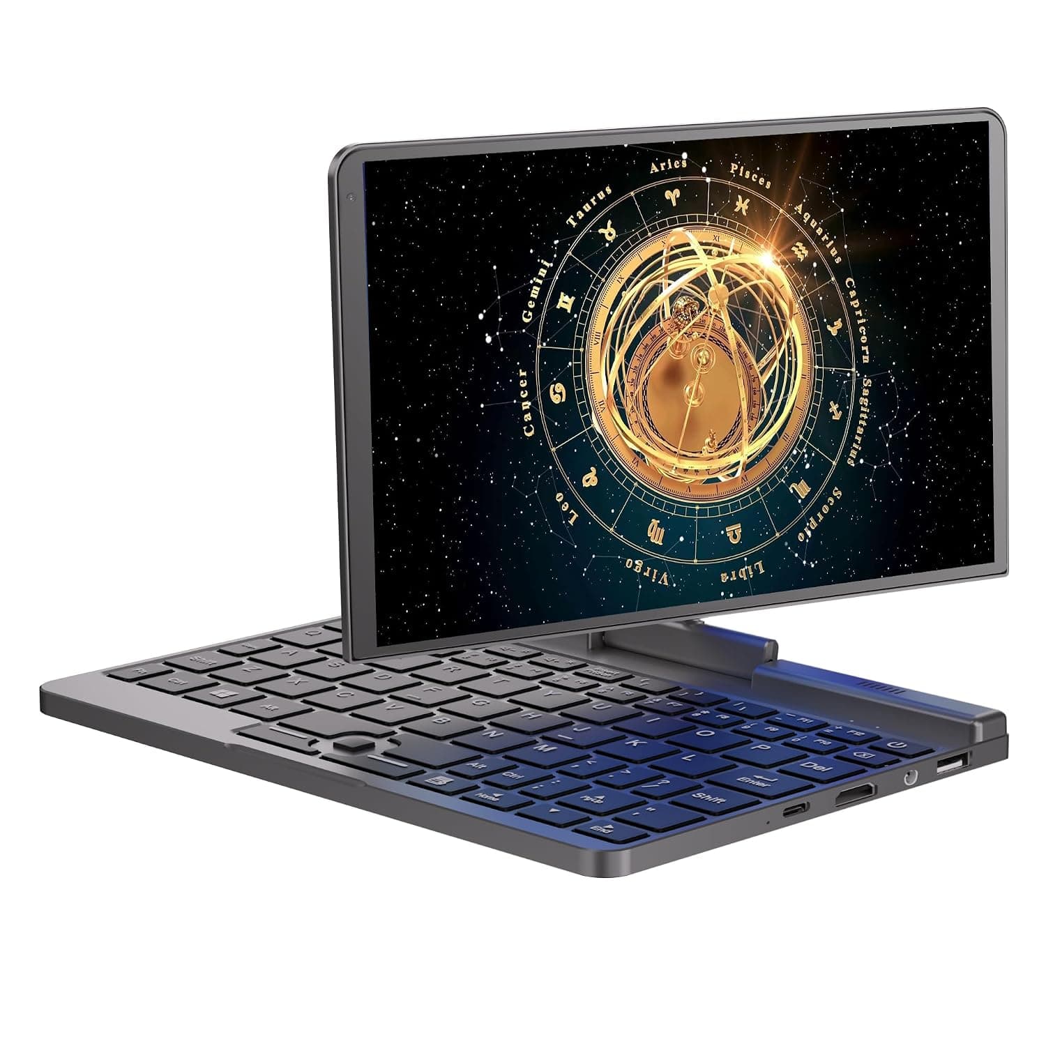 Mini Laptop PC All Metal 8-Inch Touchscreen Gaming Notebook Computer Int 12th Gen CPU Alder Lake-N N100 Windows 11 12G RAM/512GB SSD with Webcam