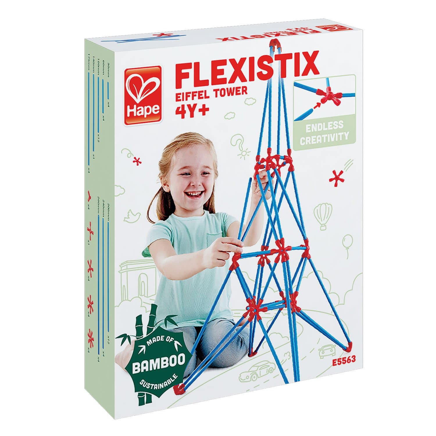 Hape E5563 Eiffel Tower Building Set