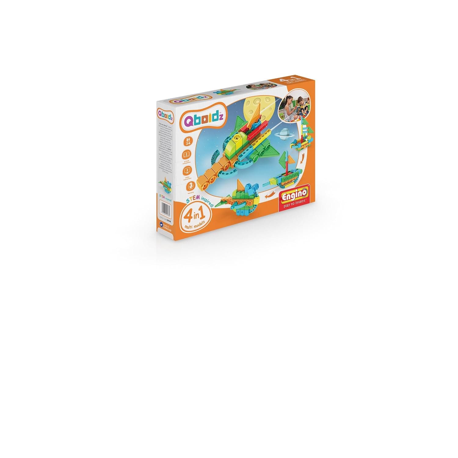 Engino - Construction Set, Multicolor (QB04B)