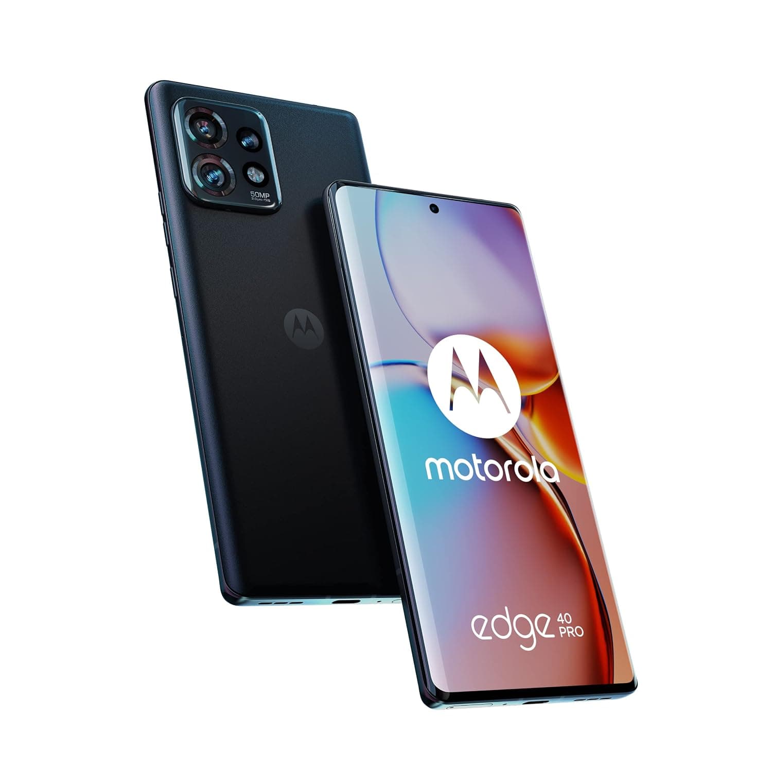 Motorola Edge 40 Pro 5G (Interstellar Black) Dual-SIM (Nano, eSIM) 256GB Storage + 12GB RAM GSM Unlocked Android Smartphone