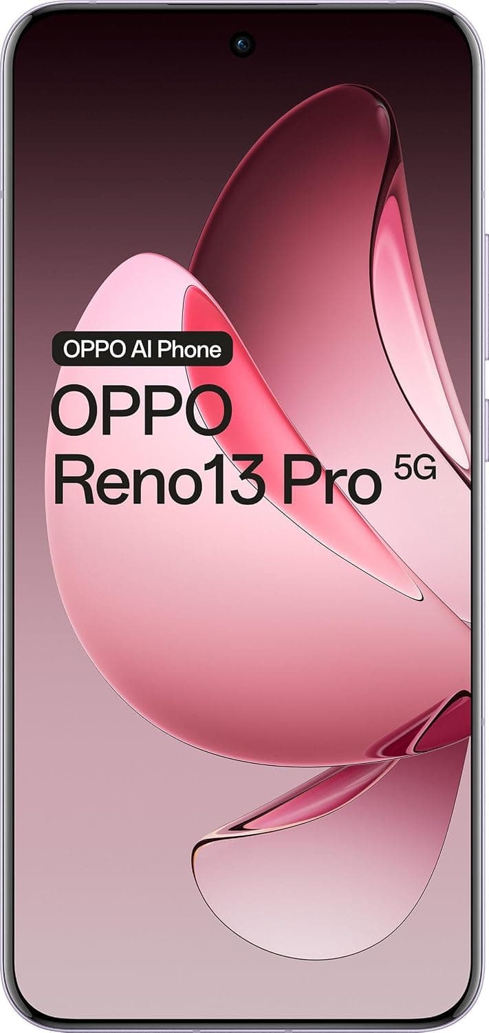 Oppo Reno13 Pro Dual-SIM 512GB ROM + 12GB RAM (GSM Only | No CDMA) Factory Unlocked 5G Smartphone (Mist Lavender) - International Version