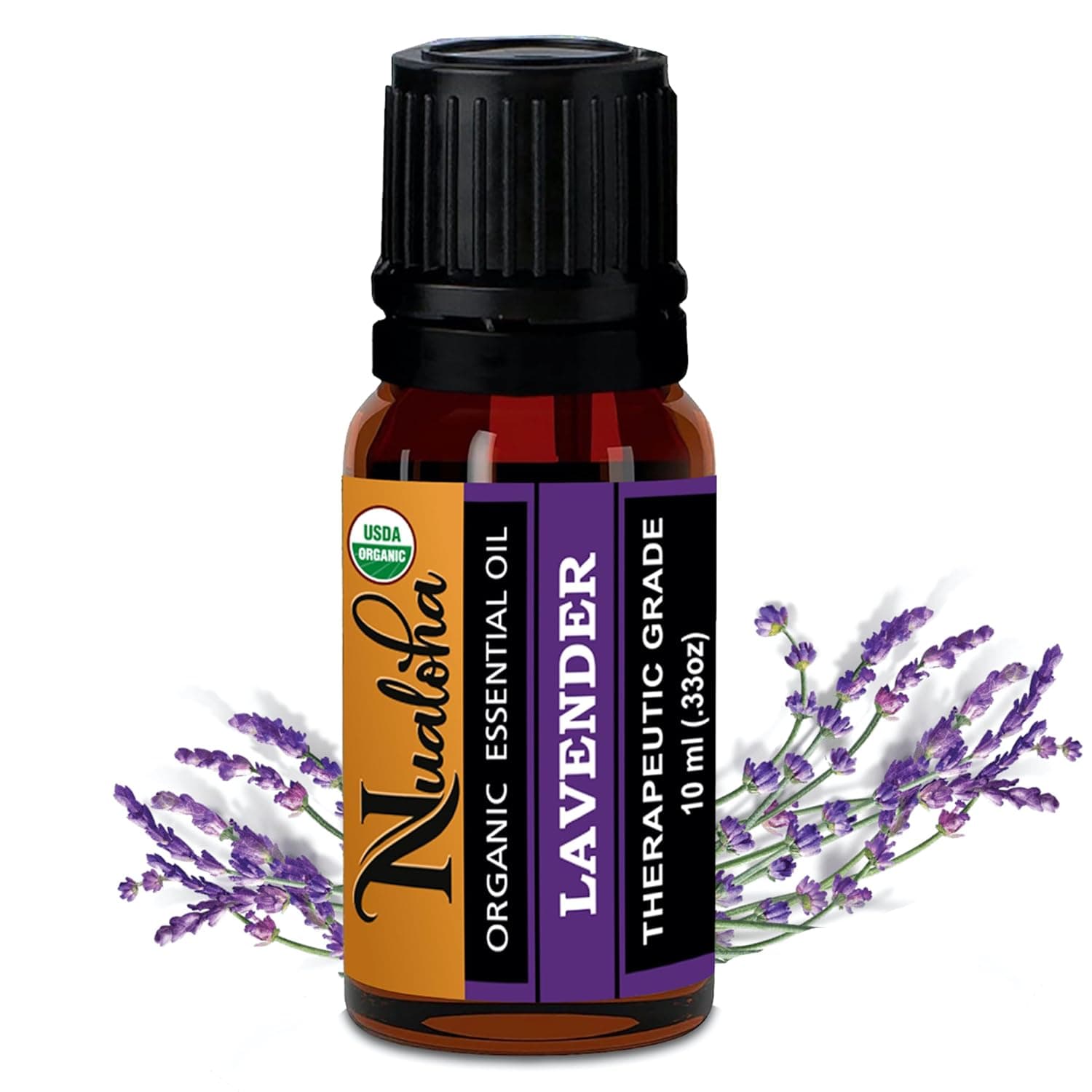 Organic Lavender Essential Oil, Bulgarian Pure Natural Lavender Oil for Aromatherapy, Diffuser, Relaxation, Skin And Hair Care - 10 ML