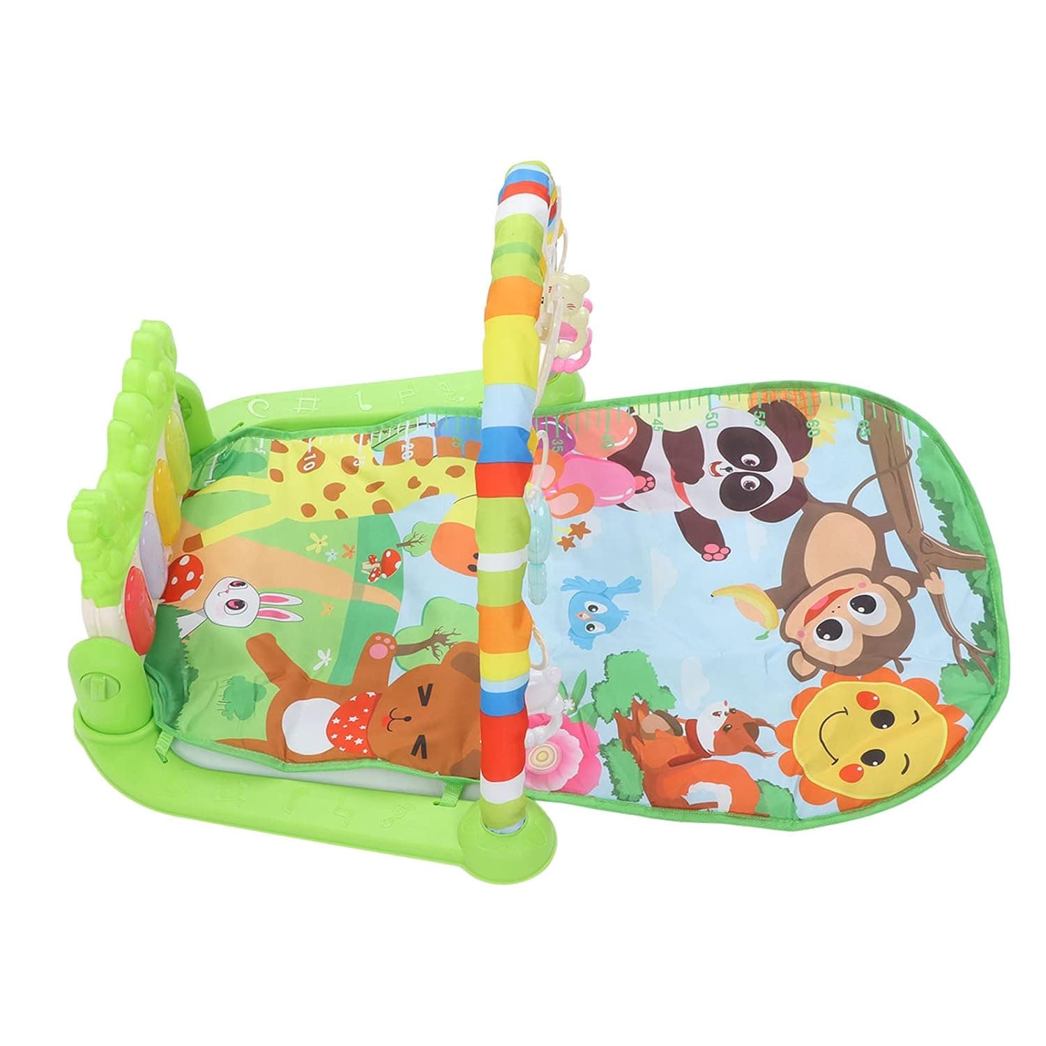 Baby Kick Play Piano Soft Skin Friendly Educational Infant Gym Mat for Baby Crawling 29.5 X 21.3 X 15.4in