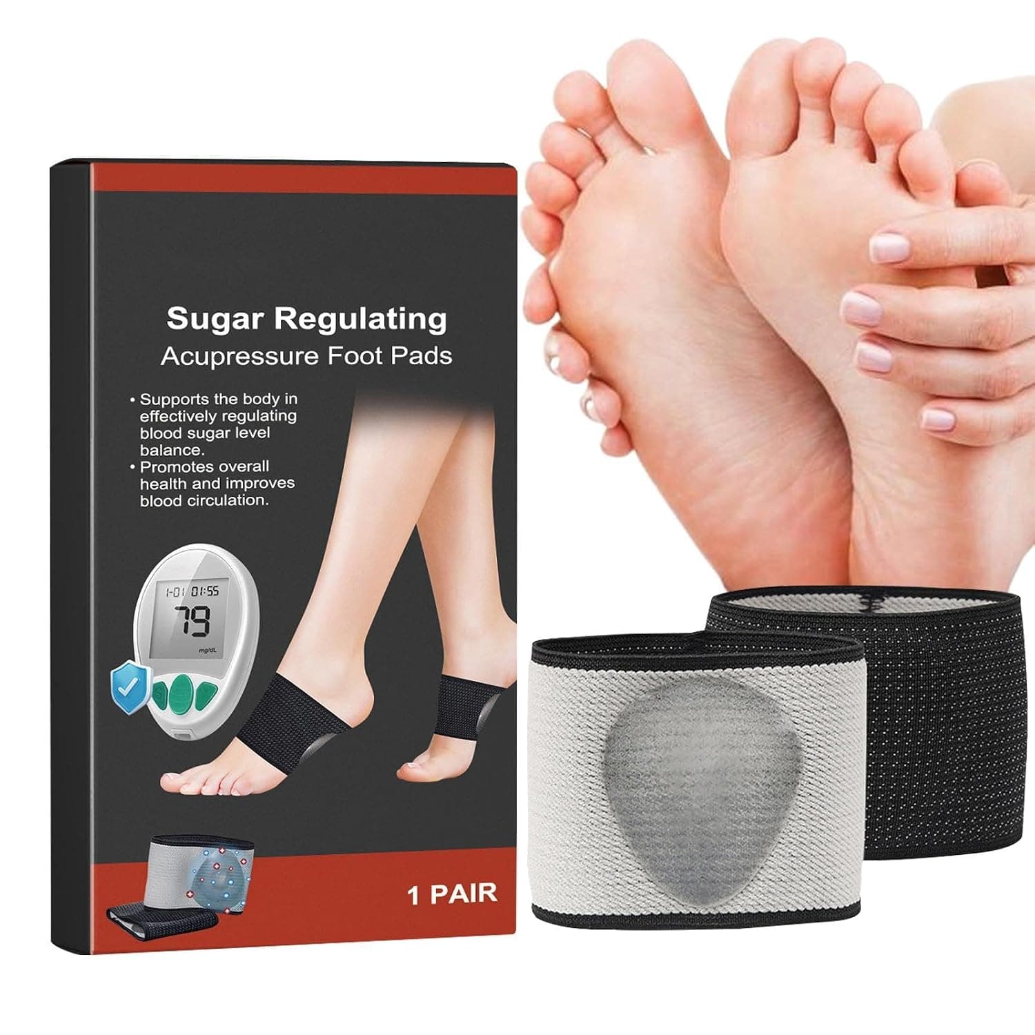 Foot Massage Pad Breathable Muscle Fatigue Relief | Comfortable Feet Compression Mat for Workplace Travel Recovery Elderly Athlete Men Women Relaxation Fitness Home