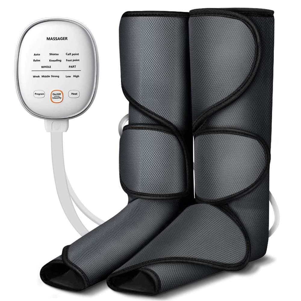 Air Compression Leg Massager, for Foot and Calf Circulation Massage with Handheld Controller 2 Modes 3 Intensities,Leg Foot Massage for Circulation and Relaxation