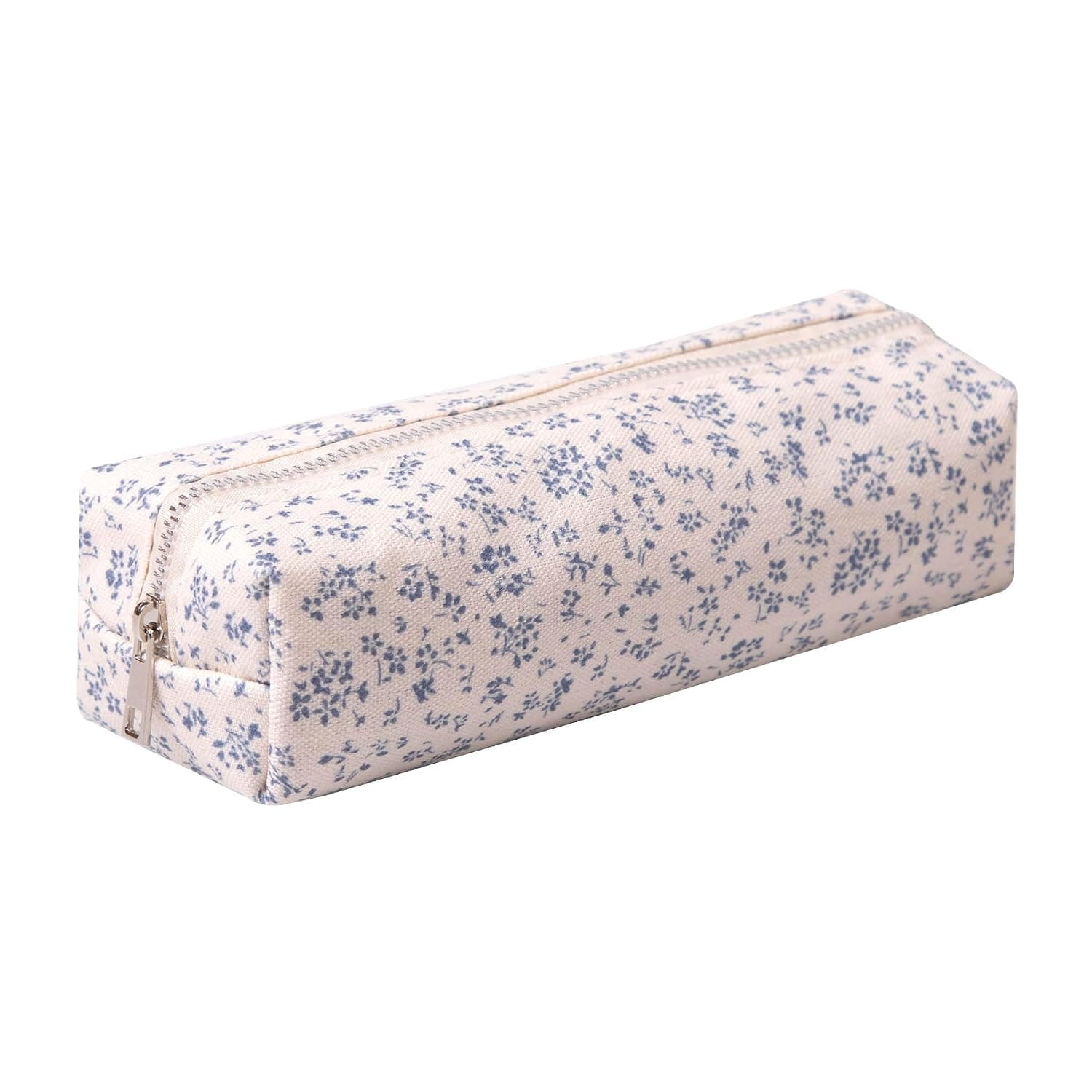 Cute Pencil Case Aesthetic Student Pencil Pouch Coin Pen Pouch Cosmetic Bag Office Stationery Organizer For Kids Teen School (Z-Violet)