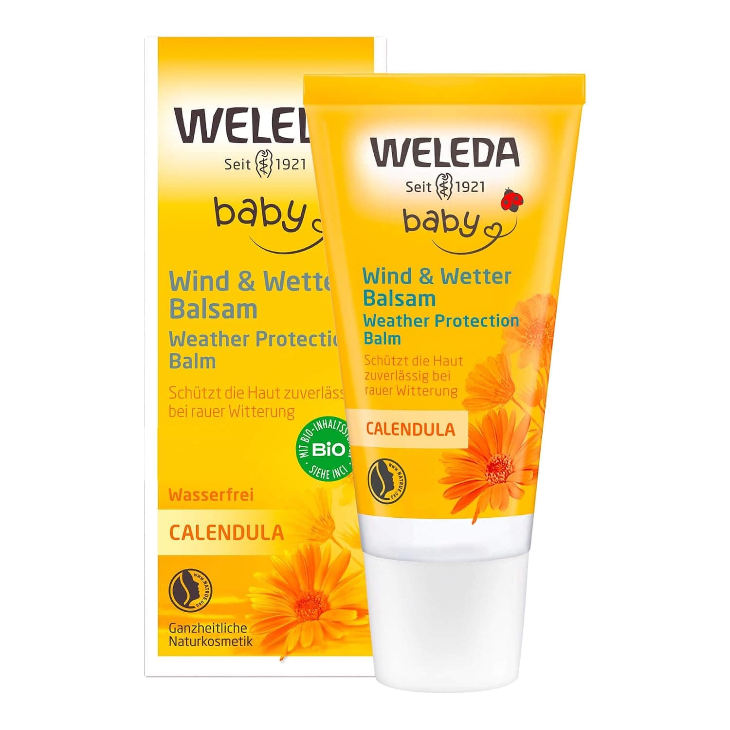 Weleda Baby Calendula Weather Protection Cream, 1 Fluid Ounce