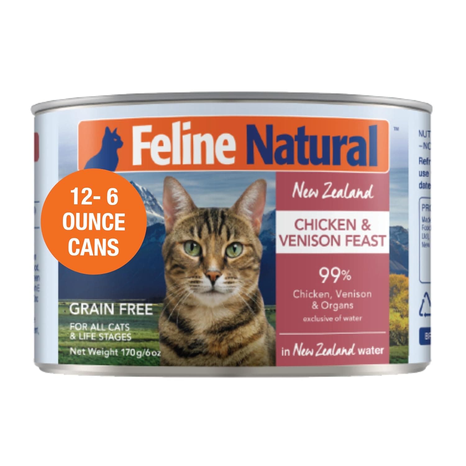 Feline Natural - Canned Grain-Free High-Meat Wet Cat Food