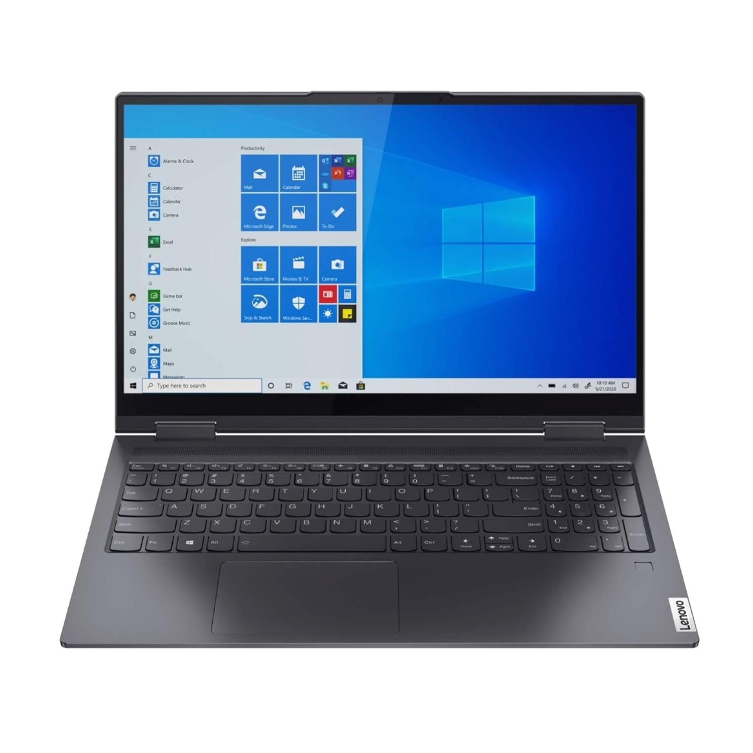 Lenovo Yoga 7 15ITL5 15.6" Touch 8GB 256GB Intel Core i5-1135G7 X4 2.4GHz Win10, Slate Grey
