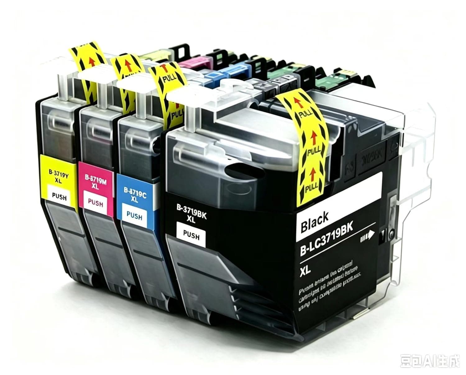 LC3719XL ink cartridge Compatible for Brother LC 3719 XL for Brother MFC-J2330DW MFC-J3530DW MFC-J3930DW Printer 4 Packc (1 Black,1 Cyan,1 Magenta,1Yellow)