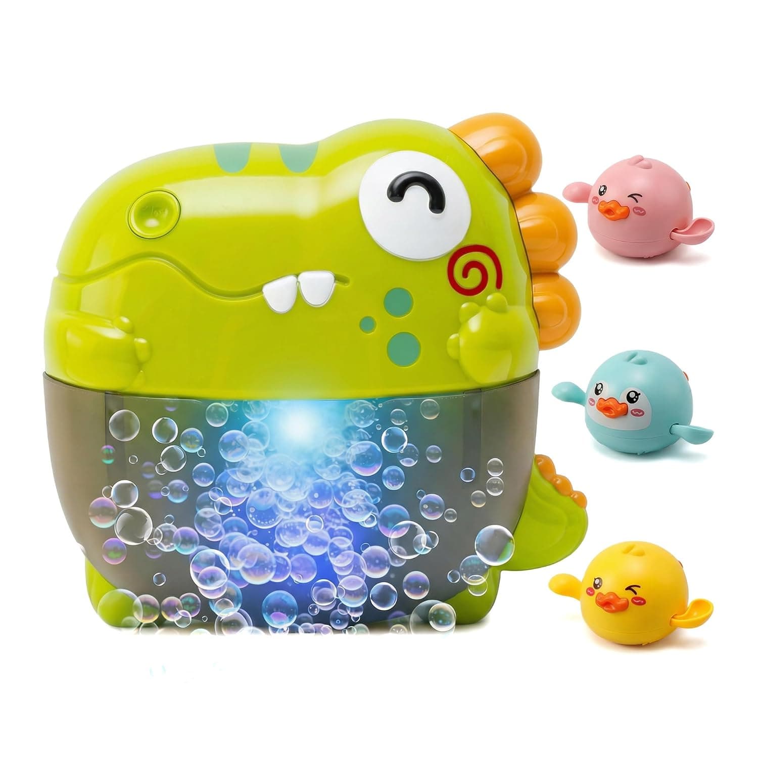 Dinosaur Baby Bath Toys for 1 2 3 Year Old Boys, Infant Bath bubble toys with Music for the Bathtub Babies Toddler Boys Girl ,Fun Toddler Toys Baby Shower Bathtub Toy