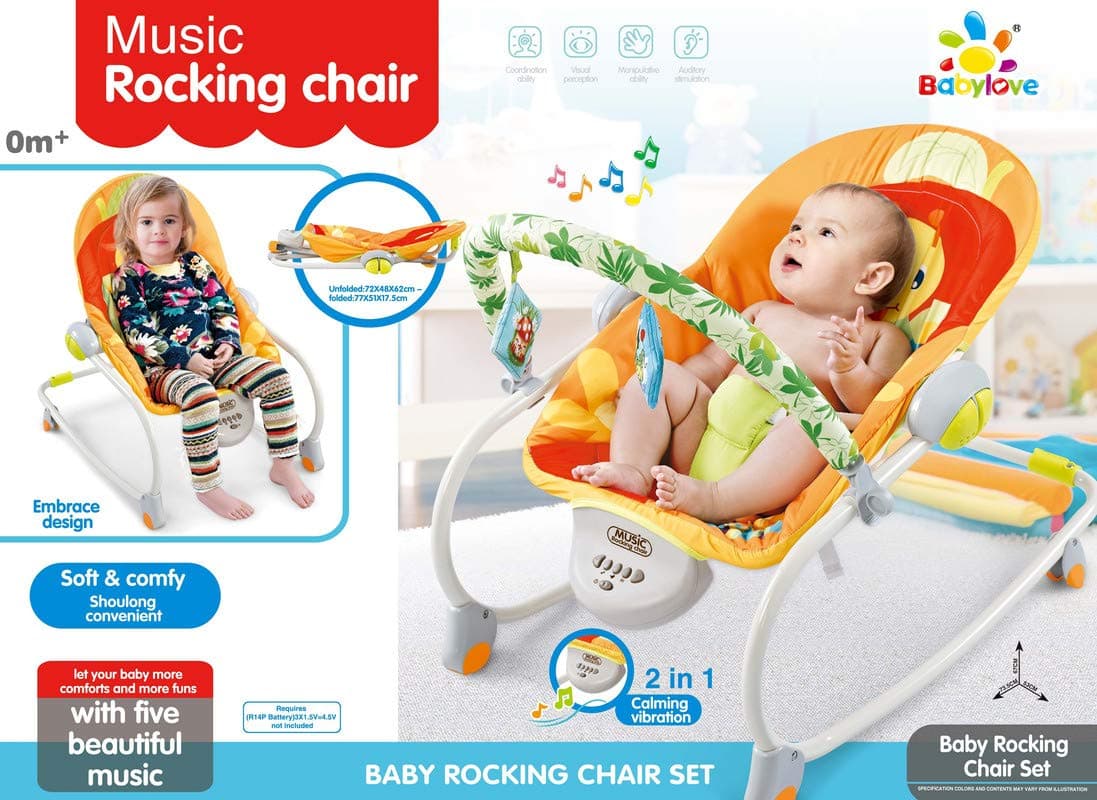 BABY LOVE ROCKING CHAIR W/MUSIC 33-1344222