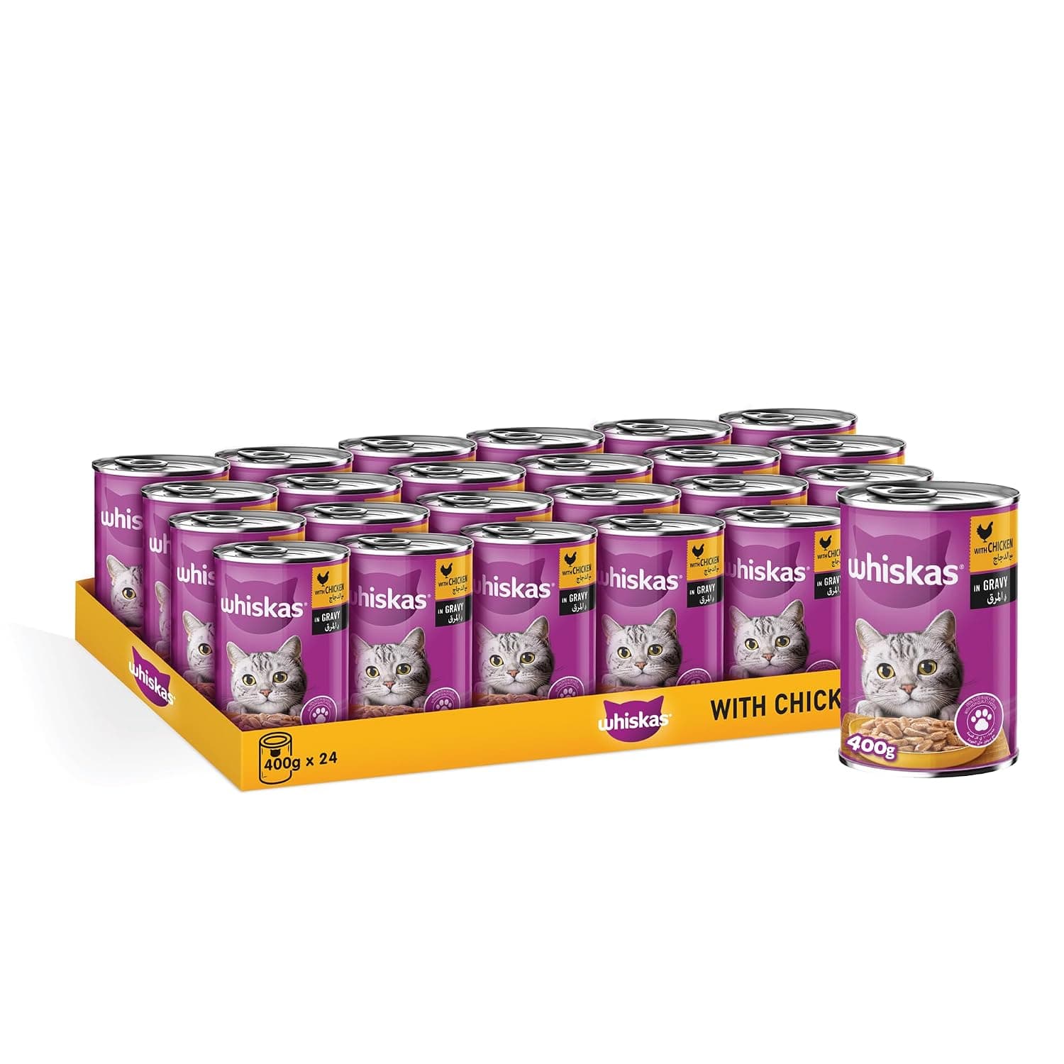 Whiskas Mince Chicken, Can, 400g x 24