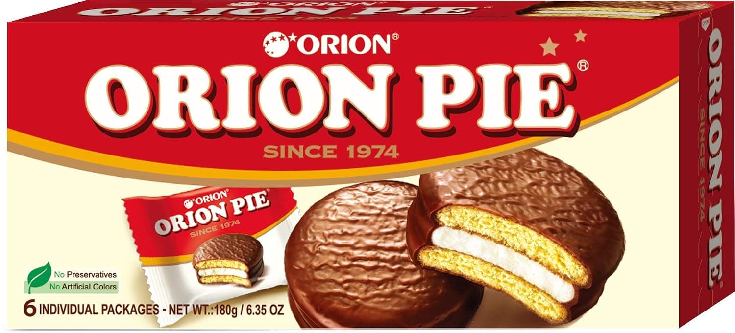 Orion Pie with Chocolate, 180g - Pack of 1