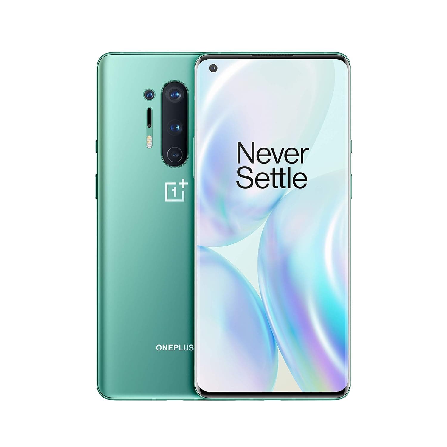 OnePlus 8 Pro (5G) Dual-SIM IN2023 256GB/12GB RAM Factory Unlocked Android Smartphone (Glacial Green)- International Version