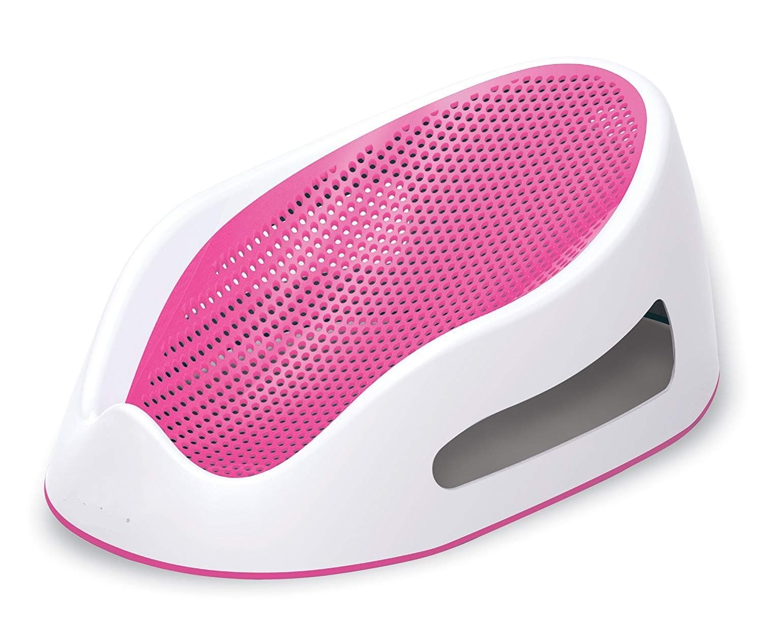 TRUECARE Baby Bath Support, Pink - Soft Mesh, Ergonomic, Hygienic, Easy to Store - For Infants Up to 6 Months (9 Kgs Max)