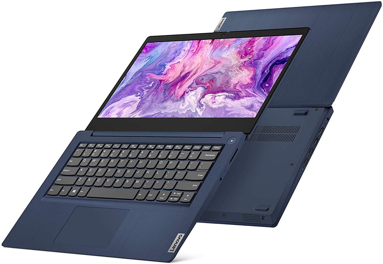 Lenovo IdeaPad 3 14" Laptop, 14.0" FHD (1920 x 1080) Display, AMD Ryzen 5 3500U Processor, 8GB DDR4 RAM, 256GB SSD, AMD Radeon Vega 8 Graphics, Narrow Bezel, Windows 10, 81W0003QUS, Abyss Blue