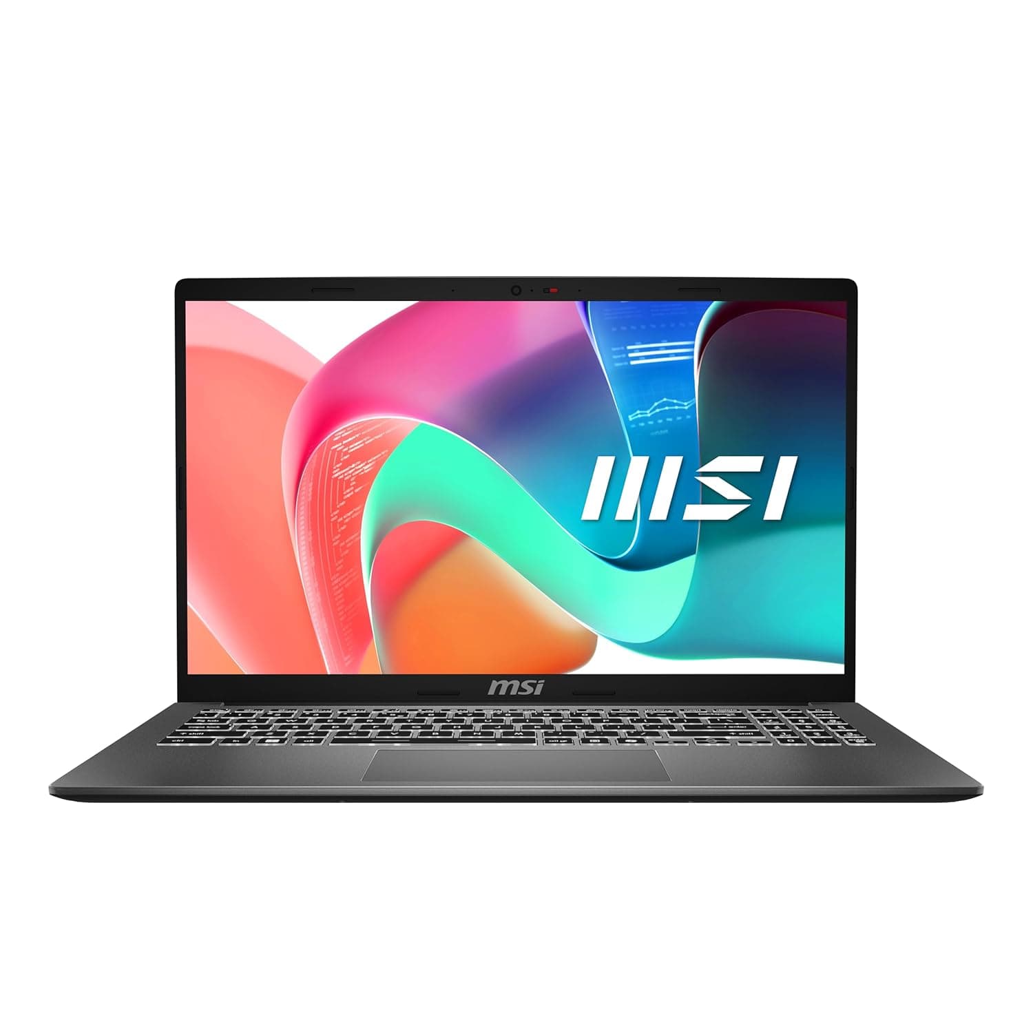 MSI Modern 15 15.6”Business Laptop: Intel Core 7-150U, Intel Graphics, 16GB DDR4, 1TB NVMe SSD, Type-C, WiFi 6E, Win 11 Pro: Platinum Gray F1MG-008US