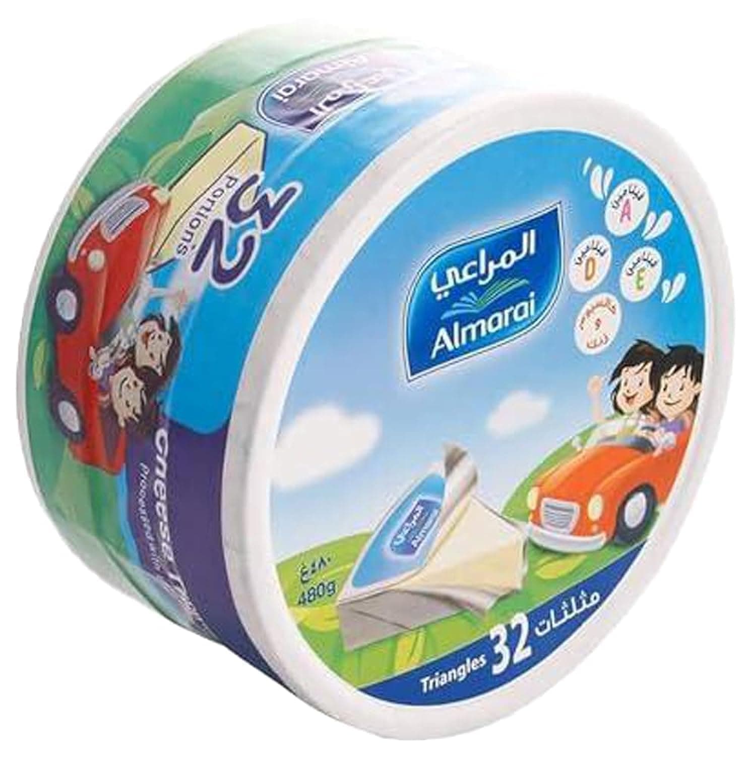 Almarai Kids Triangle Cheese, 480G