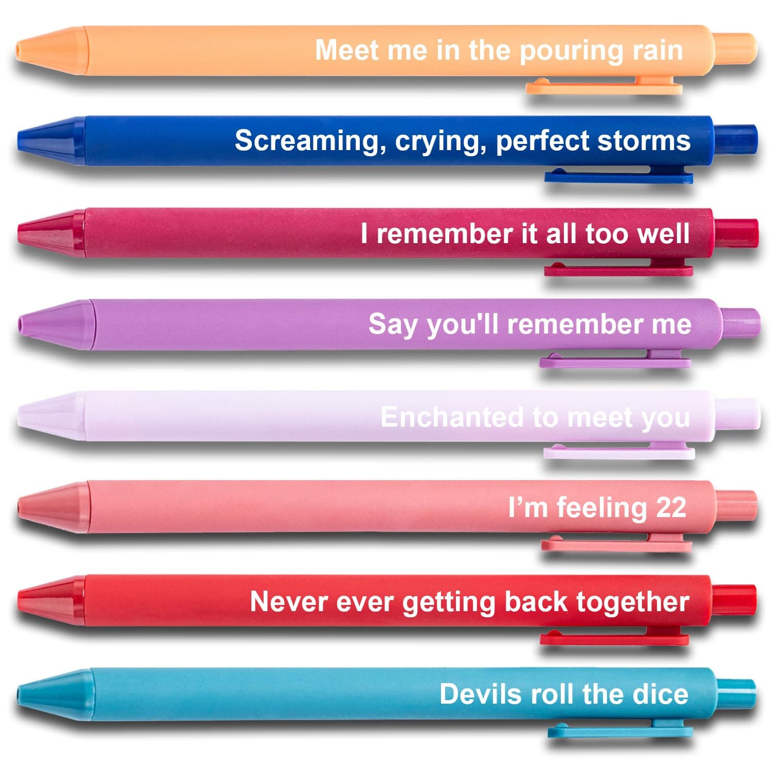 Taylor Gifts Merch, Cute Taylor Gel Pens, Office Supplies for Music Fans, Taylor Birthday Party Favors for Girls, Christmas Stocking Stuffers Gift for Girls Boys