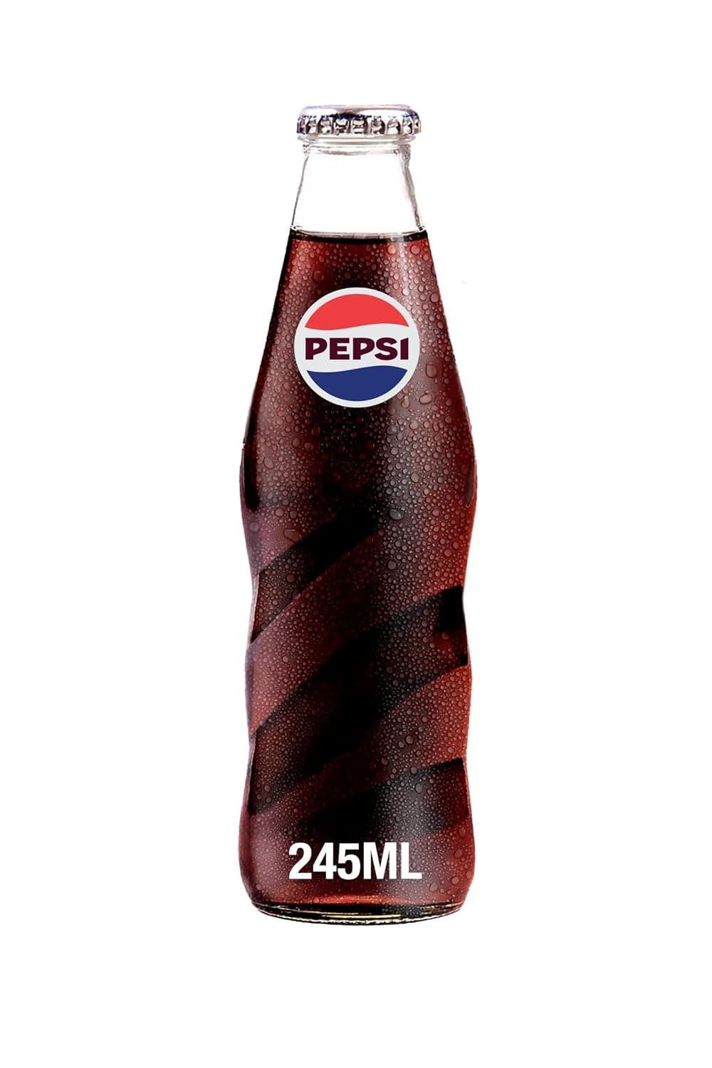 Pepsi Soft Drink, Glass Bottle, 245 ml