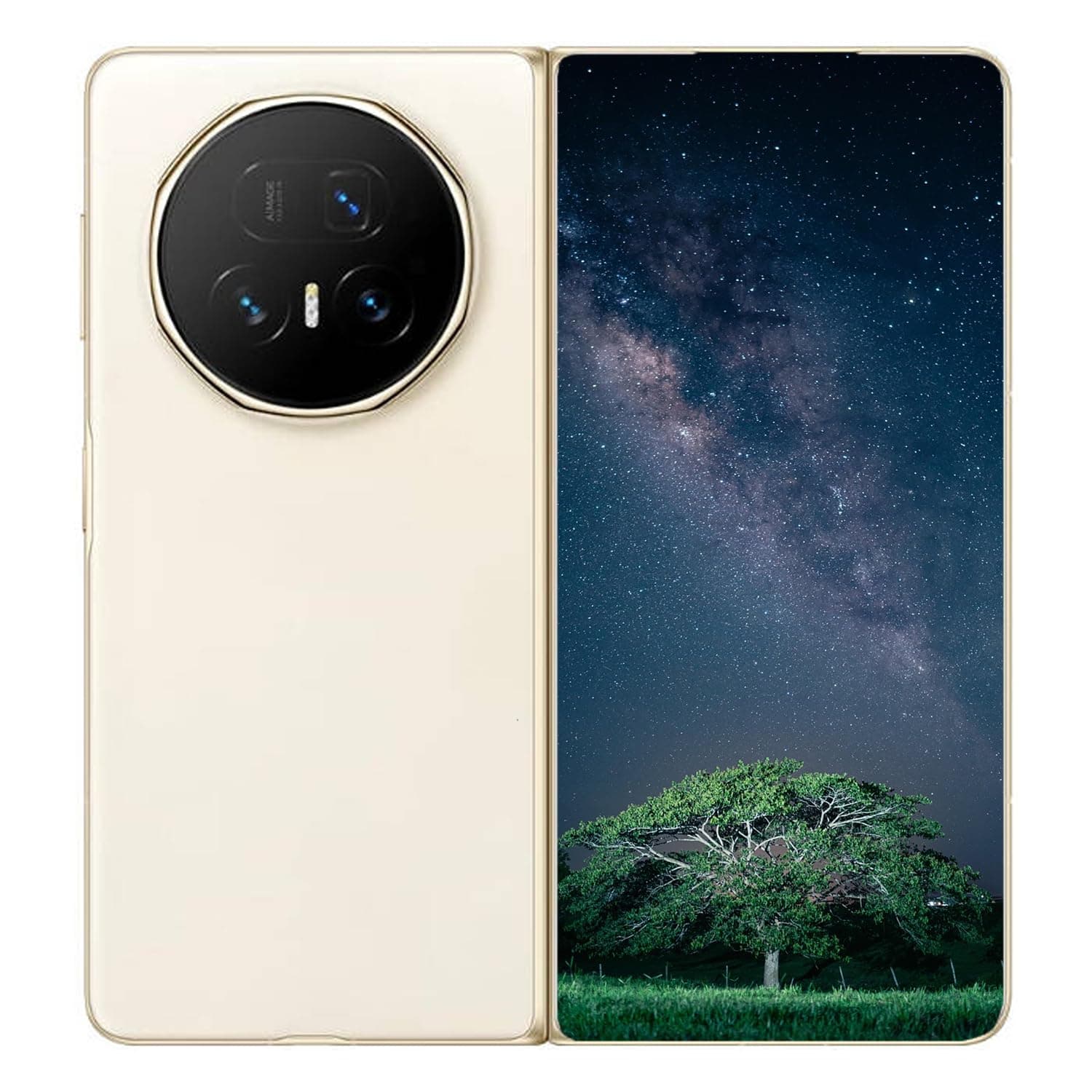 Honor Magic V5 5G Folding Smartphone, 16+512GB |8.8mm in thickness | Ivory White
