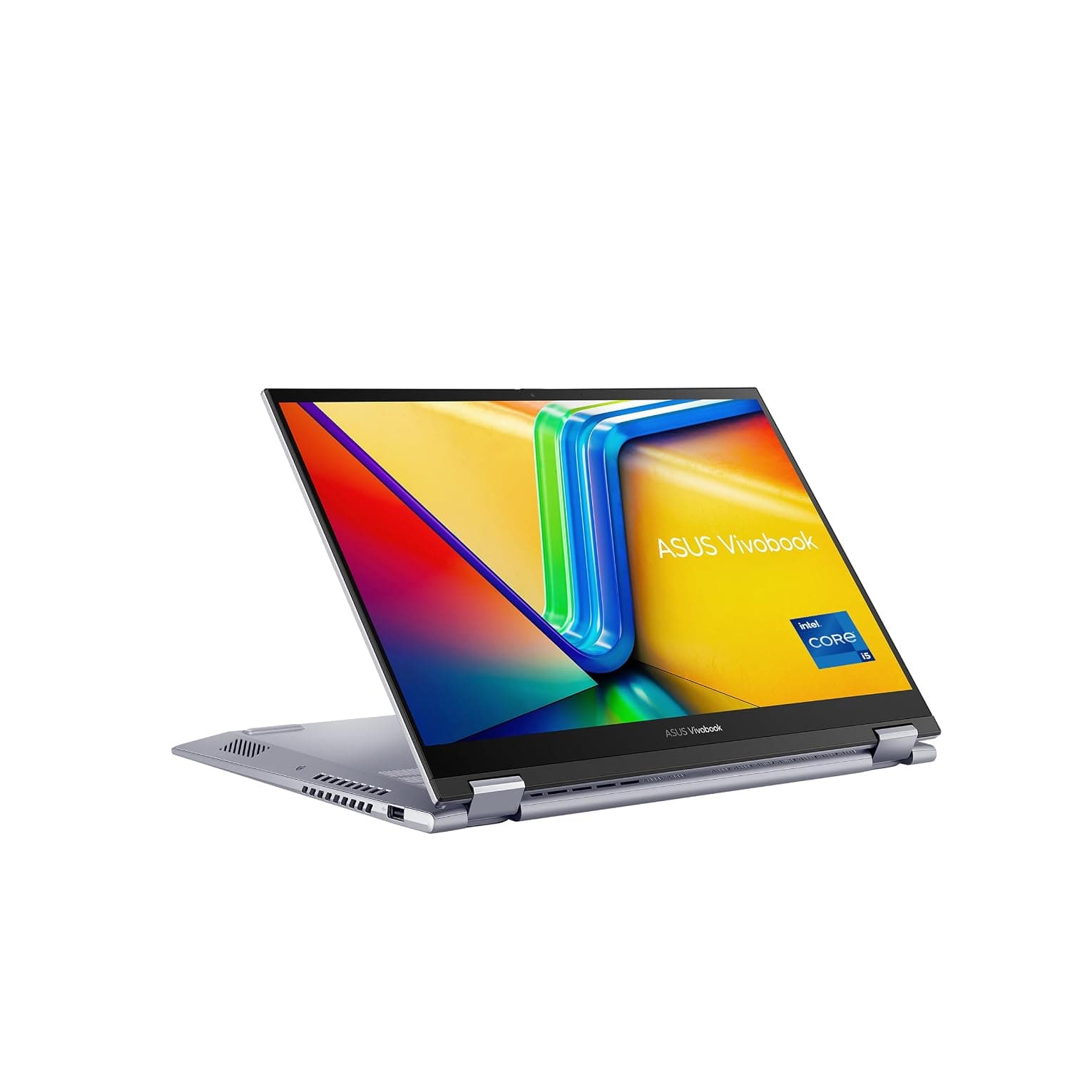 Asus Vivobook S14 Flip Intel Core i5-13420H 16GB RAM 512GB SSD Intel UHD Graphics 14" WUXGA Windows 11 Home Convertible Laptop - Cool Silver (TP3402VA-LZ669W)