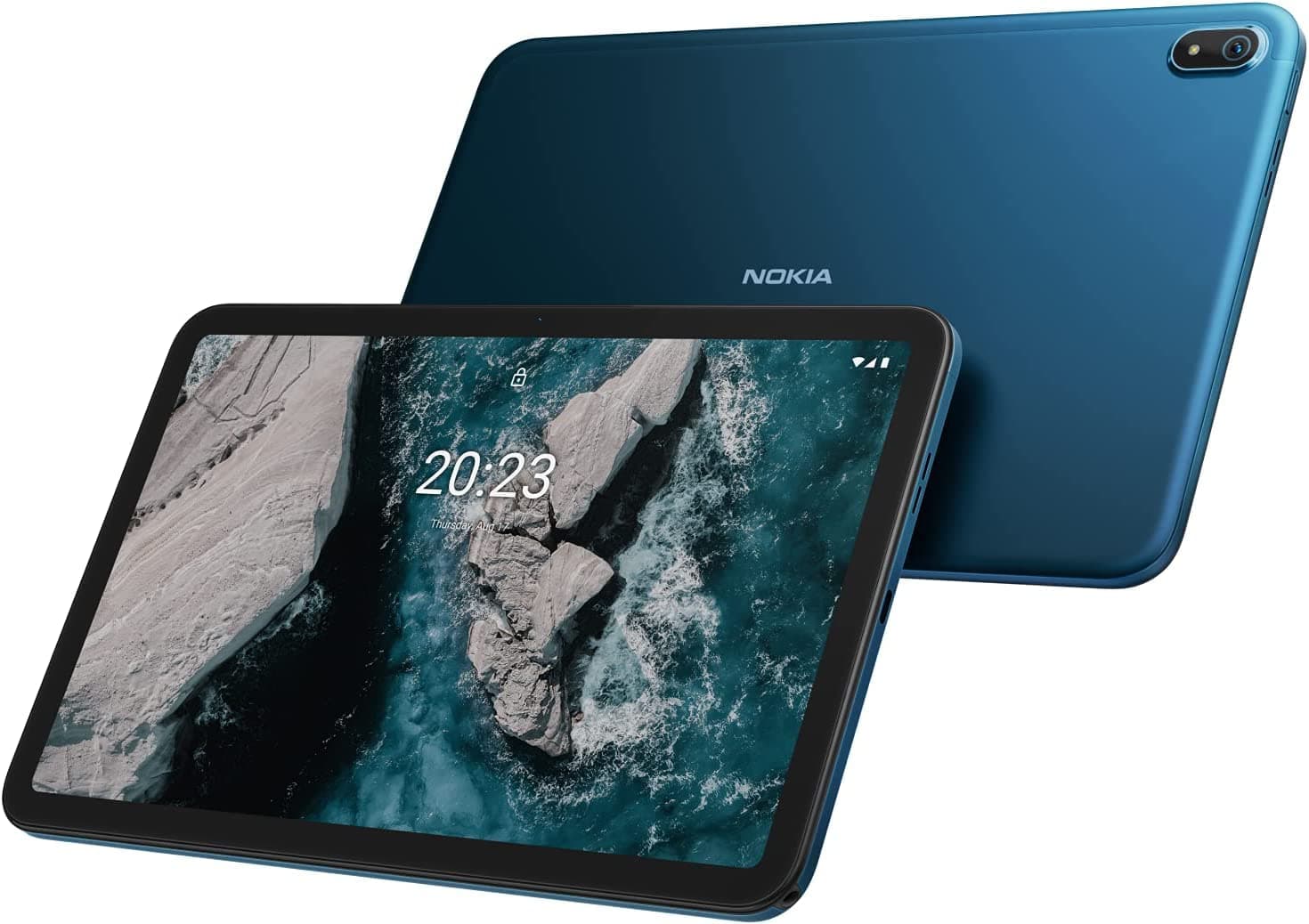 Nokia T20 Single-SIM 64GB ROM + 4GB RAM 10.4" (GSM only | No CDMA) Factory Unlocked 4G LTE + WIFI Only Tablet (Deep Ocean) - International Version