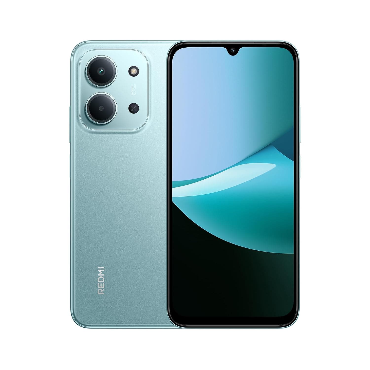 Xiaomi Redmi 15C Dual-SIM 256GB ROM + 4GB RAM (GSM Only | No CDMA) Factory Unlocked 4G/LTE Smartphone (Mint Green) - International Version